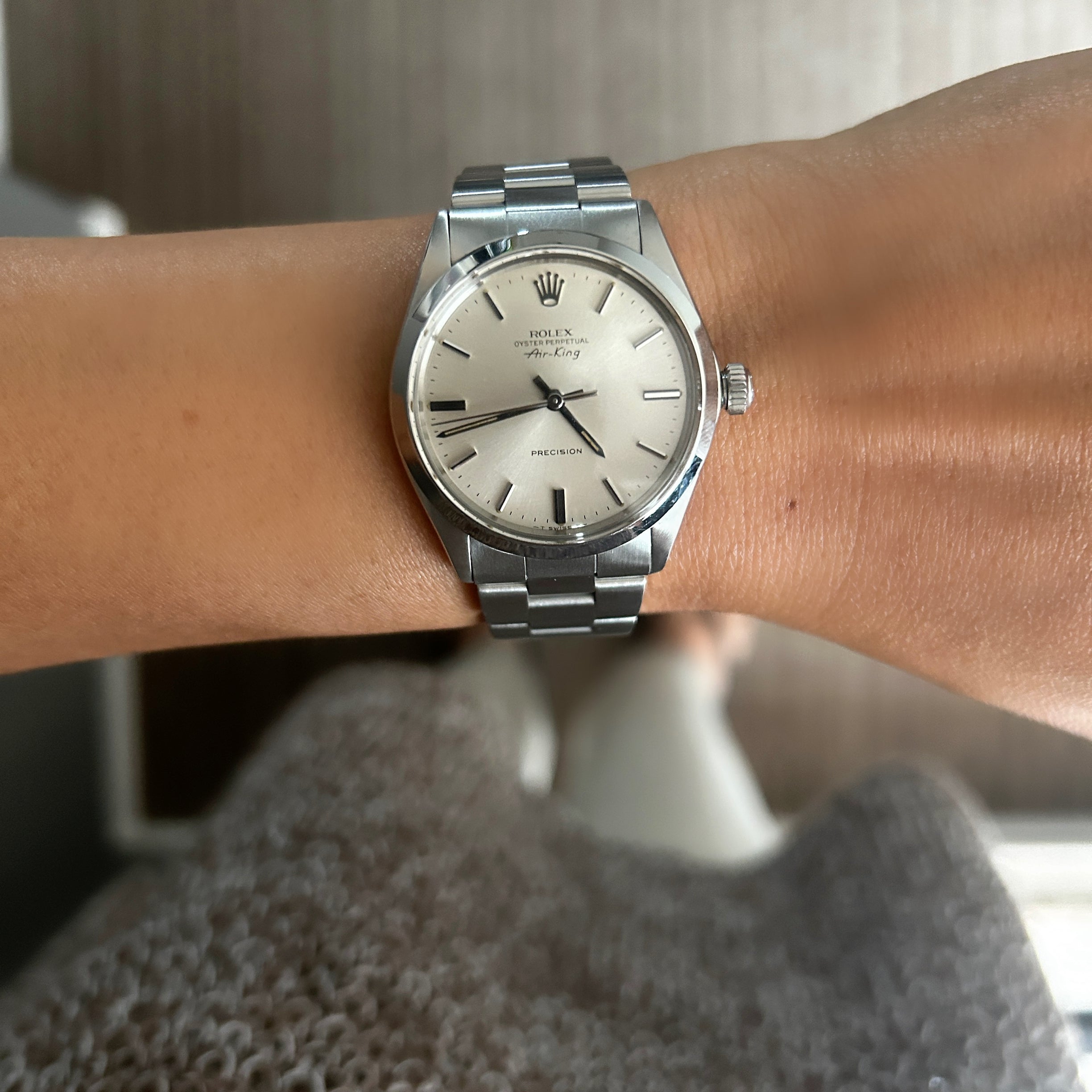 [ROLEX] Rolex Air King Ref.5500 Silver