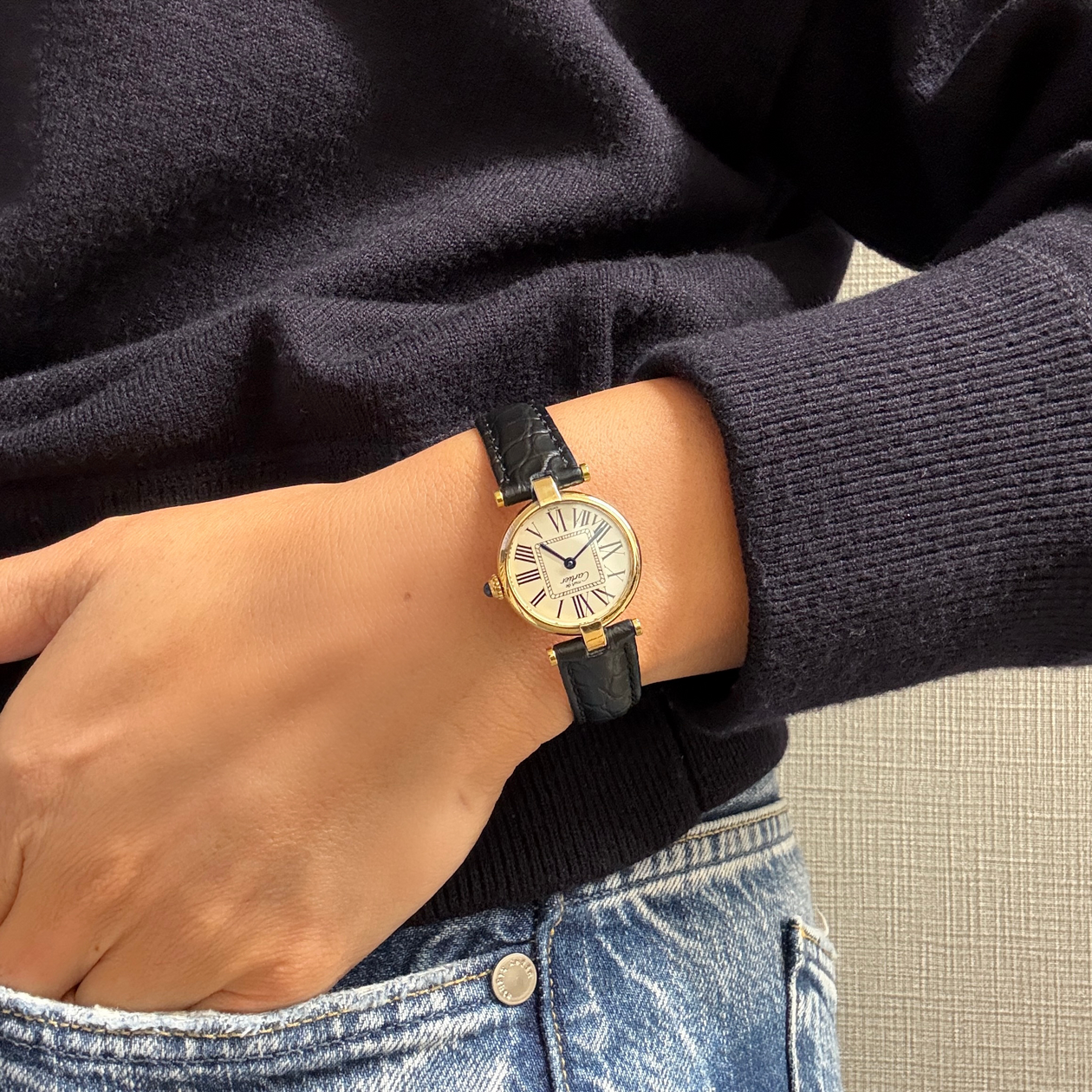 Cartier】カルティエ マストヴァンドーム SMオパラン 国際保証書付き Cartier】カルティエ マストヴァンドーム SMオパラン 国際保証書付き