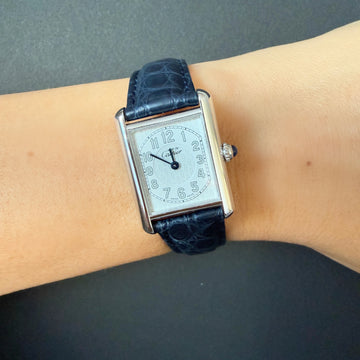 カルティエ クオーツ マストタンク SM 1920 ホワイト文字盤 カルティエ クオーツ マストタンク SM 1920 ホワイト文字盤 カルティエ