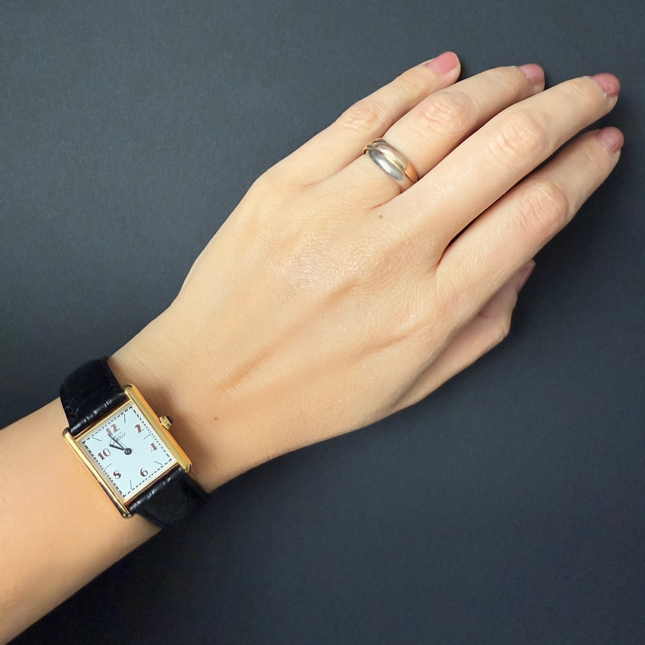 Cartier] Cartier Must Tank LM Flying Arabia with accessories