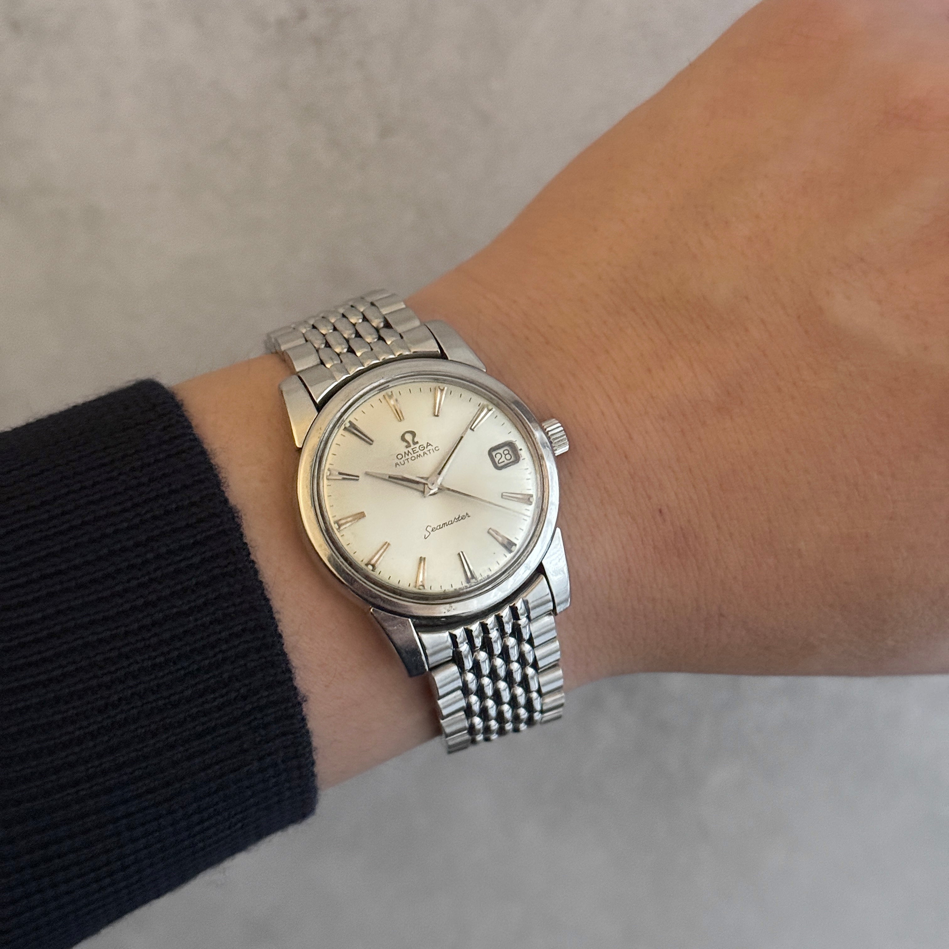 【OMEGA】オメガ シーマスターデイト SS Cal.562