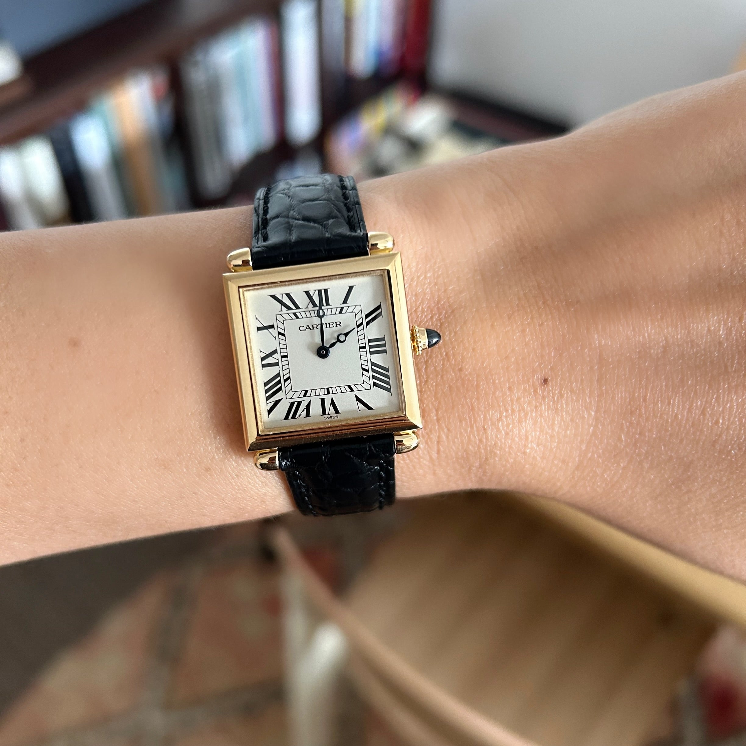 [Cartier] Cartier Tank Observe 18KYG with original box