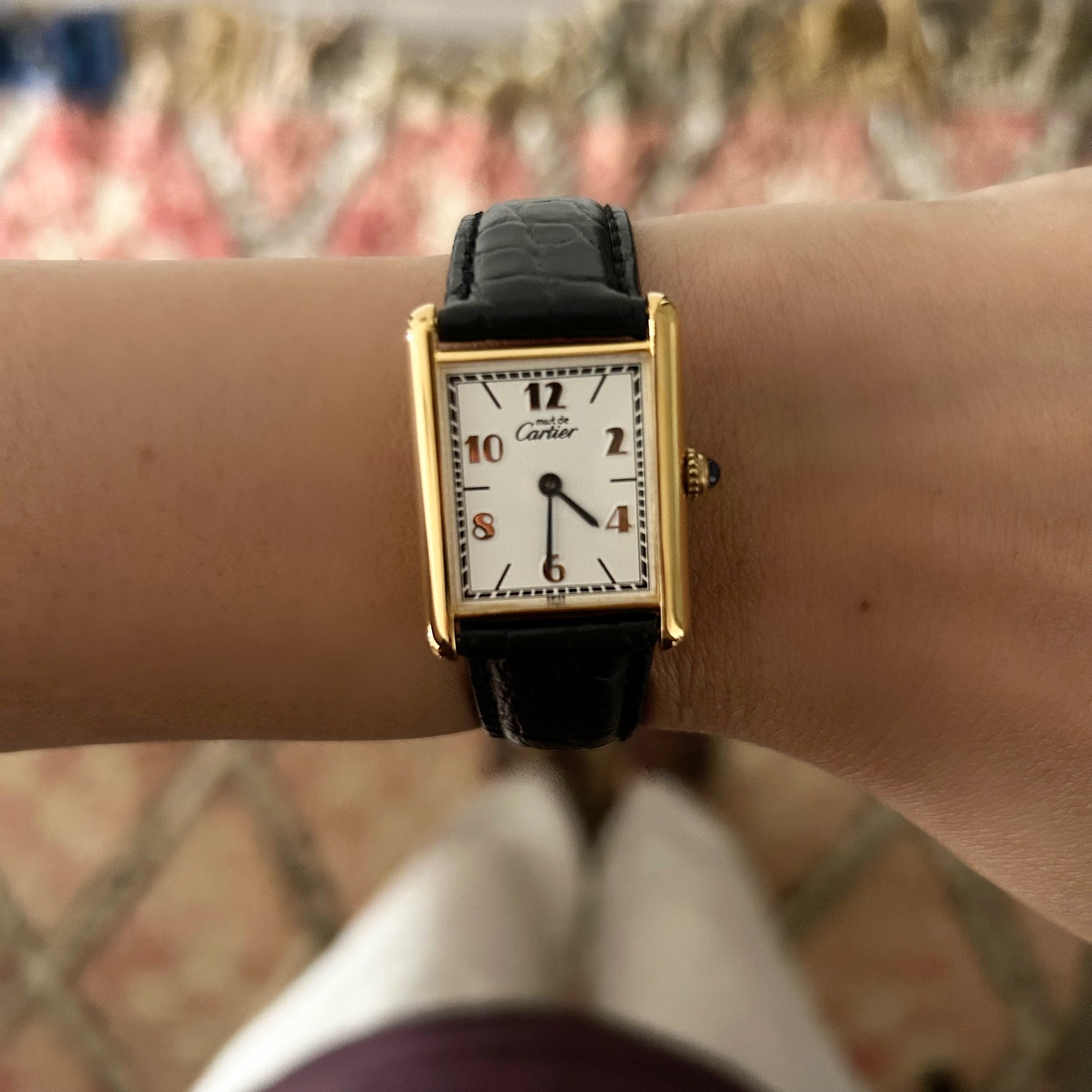 [Cartier] Mast Tank LM Flying Arabia with accessories