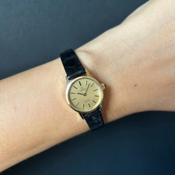 OMEGA】 オメガデヴィル GPラウンドGold デッドストック 純正ボックス付き 