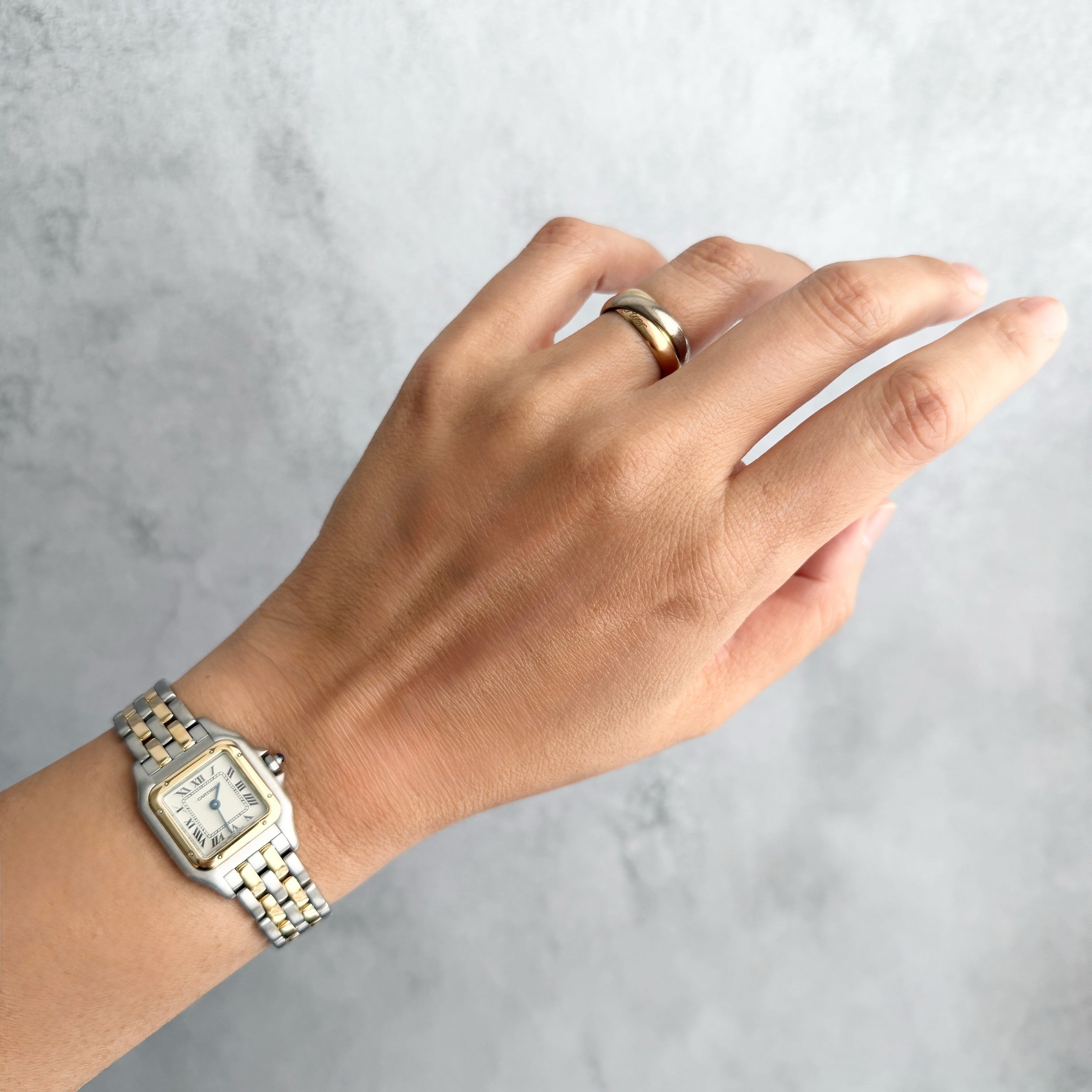【Cartier】 Cartier Panthère SM 2rangs 18KYG x SS, Cartier Complete Service Performed