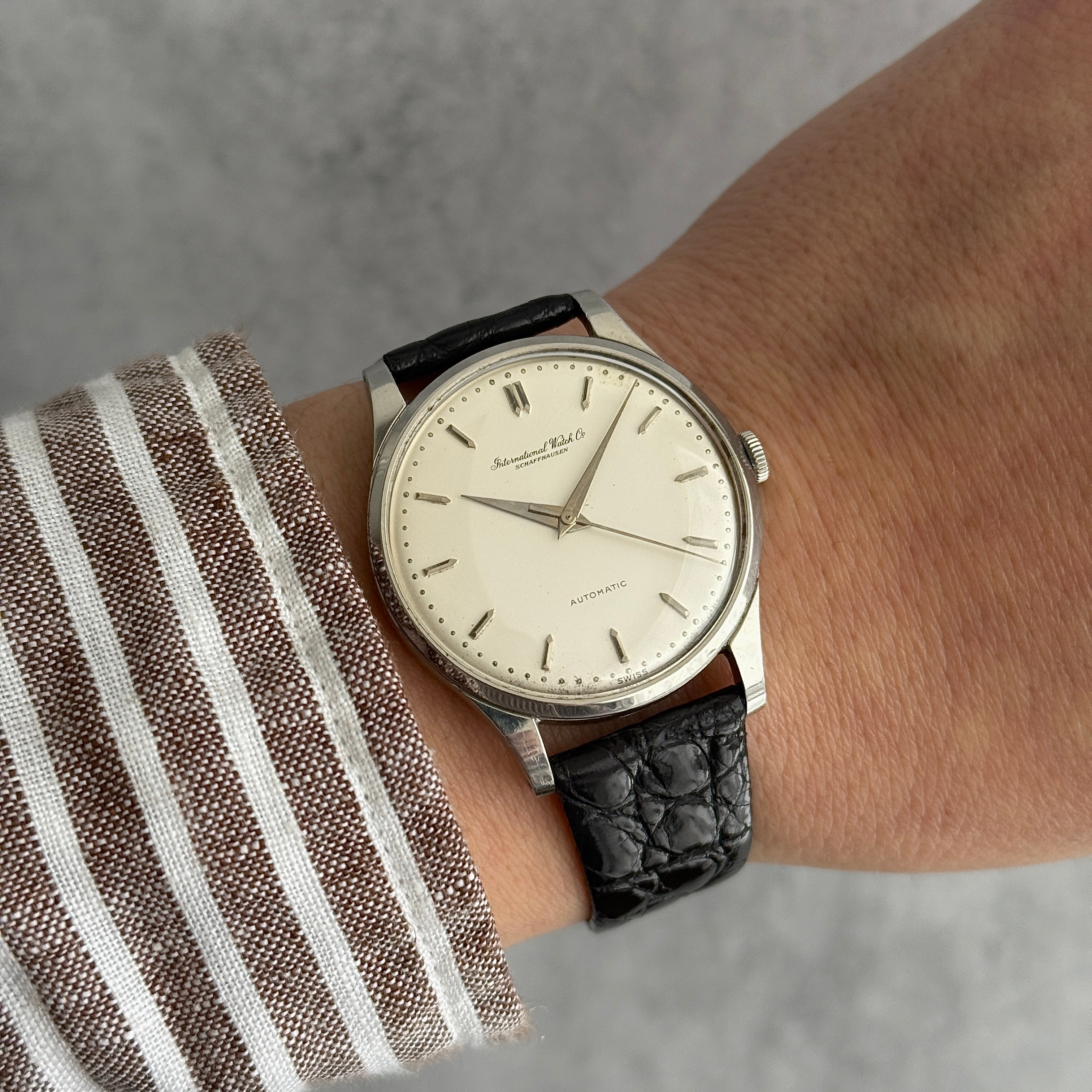 【IWC】アイダブリューシー シャフハウゼン SS Cal.853 純正尾錠付き