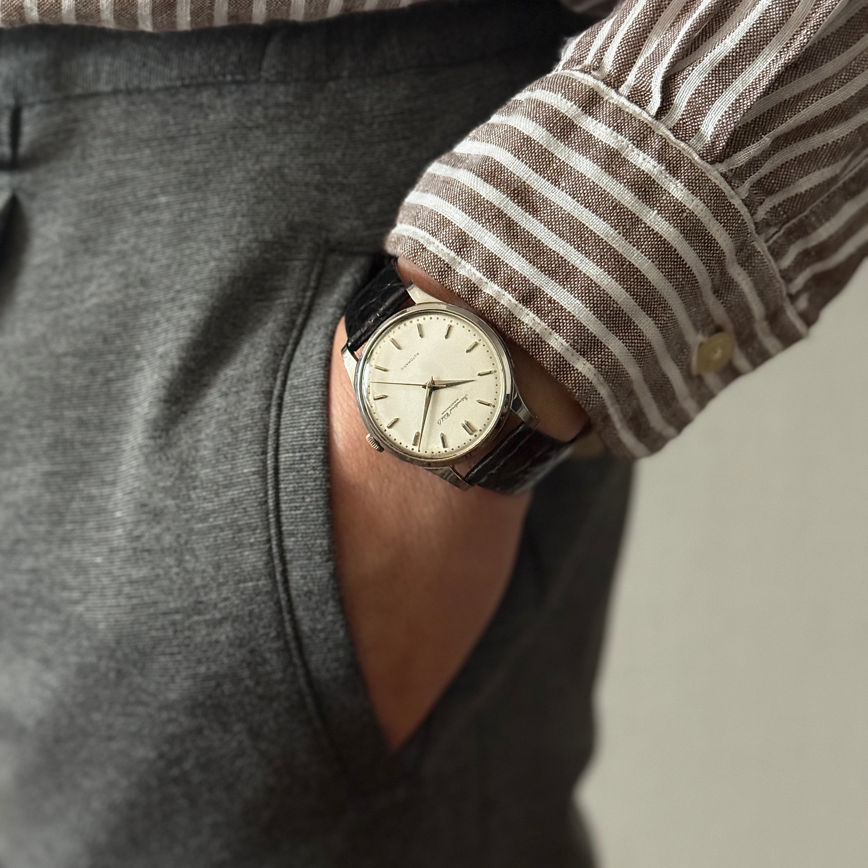 【IWC】アイダブリューシー シャフハウゼン SS Cal.853 純正尾錠付き