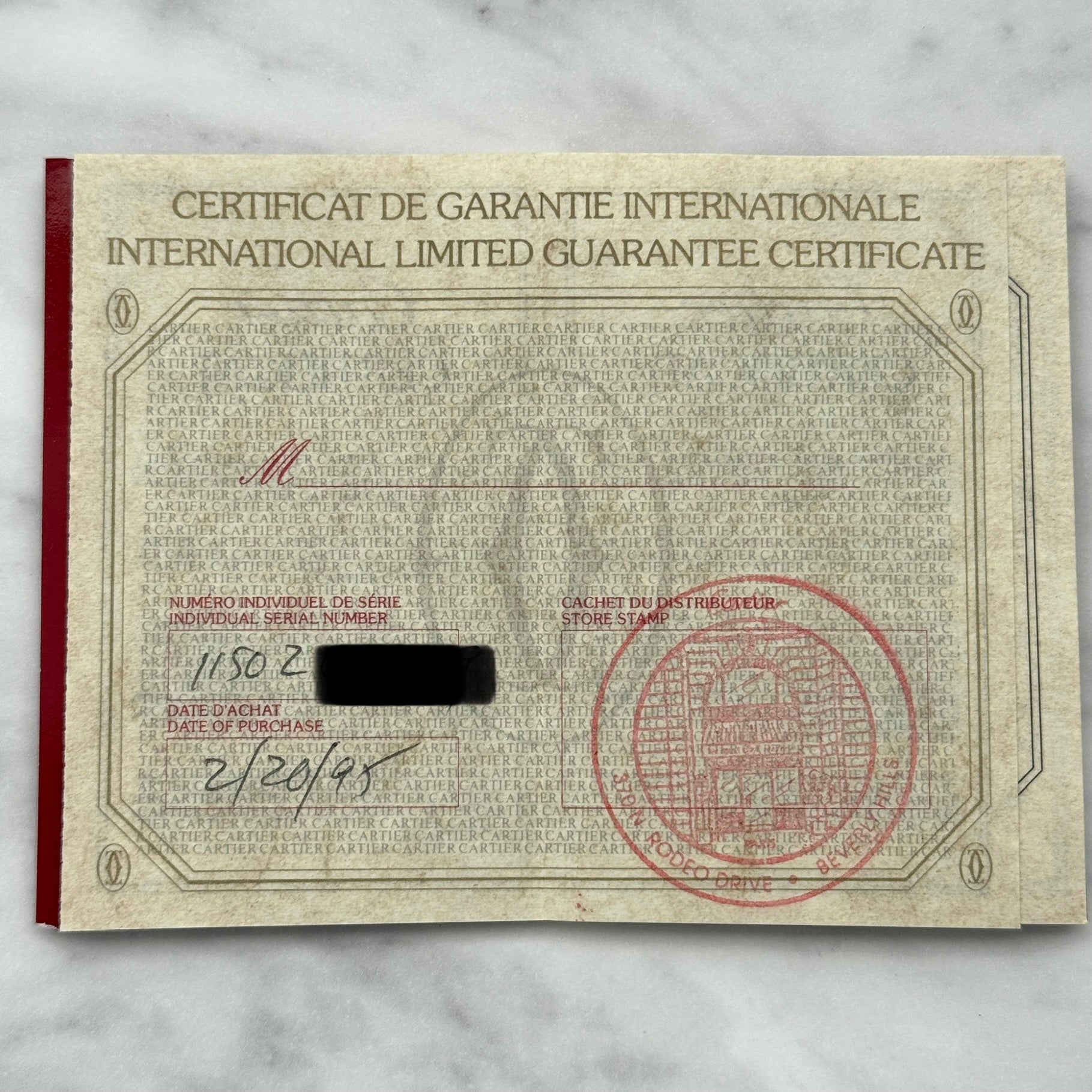 【Cartier】カルティエ タンクルイカルティエ SM 18KYG 付属品完備 カルティエコンプリートサービス済み