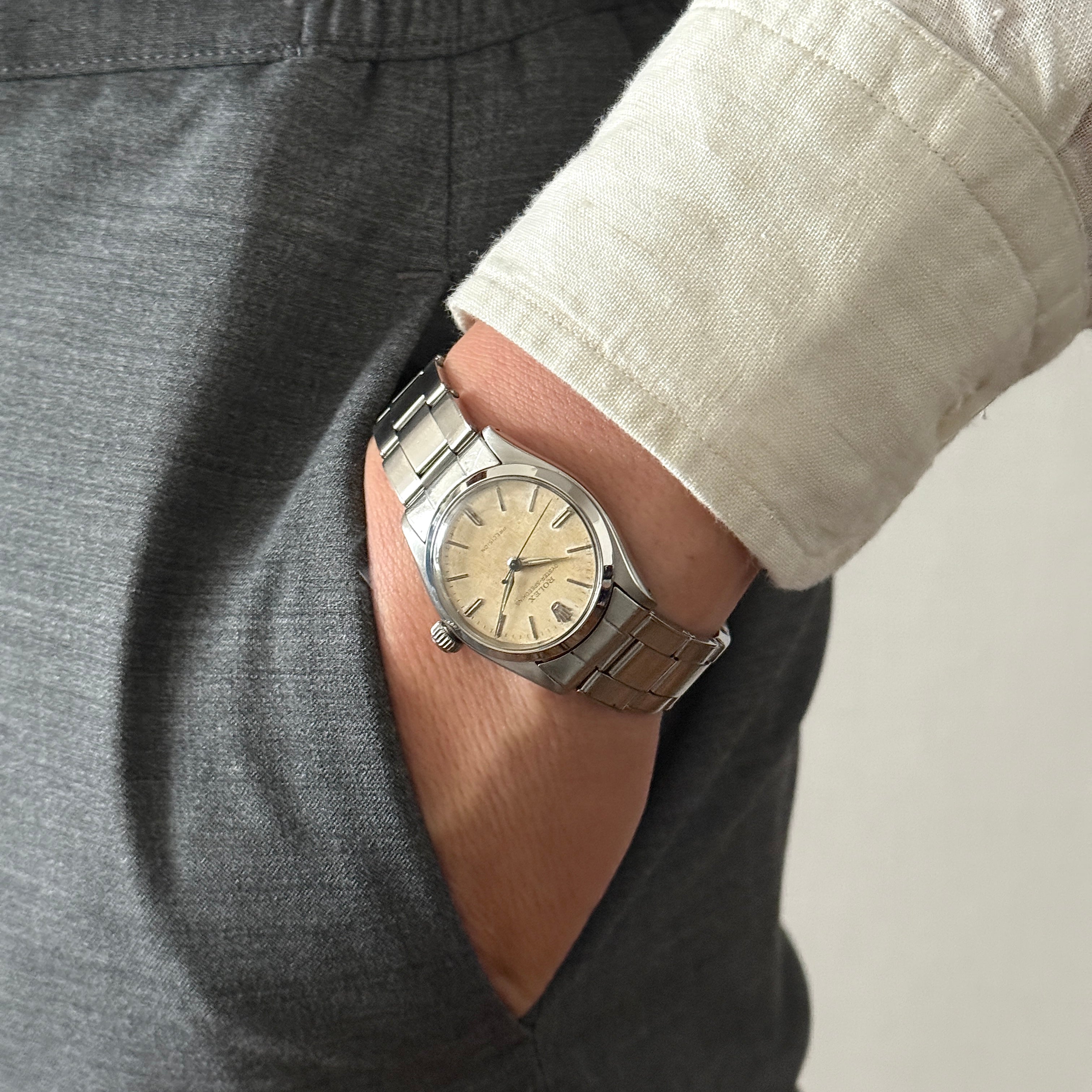 【ROLEX 】ロレックス オイスタースピードキング Ref.6420 ボーイズサイズ 1963年Ⅰ期製