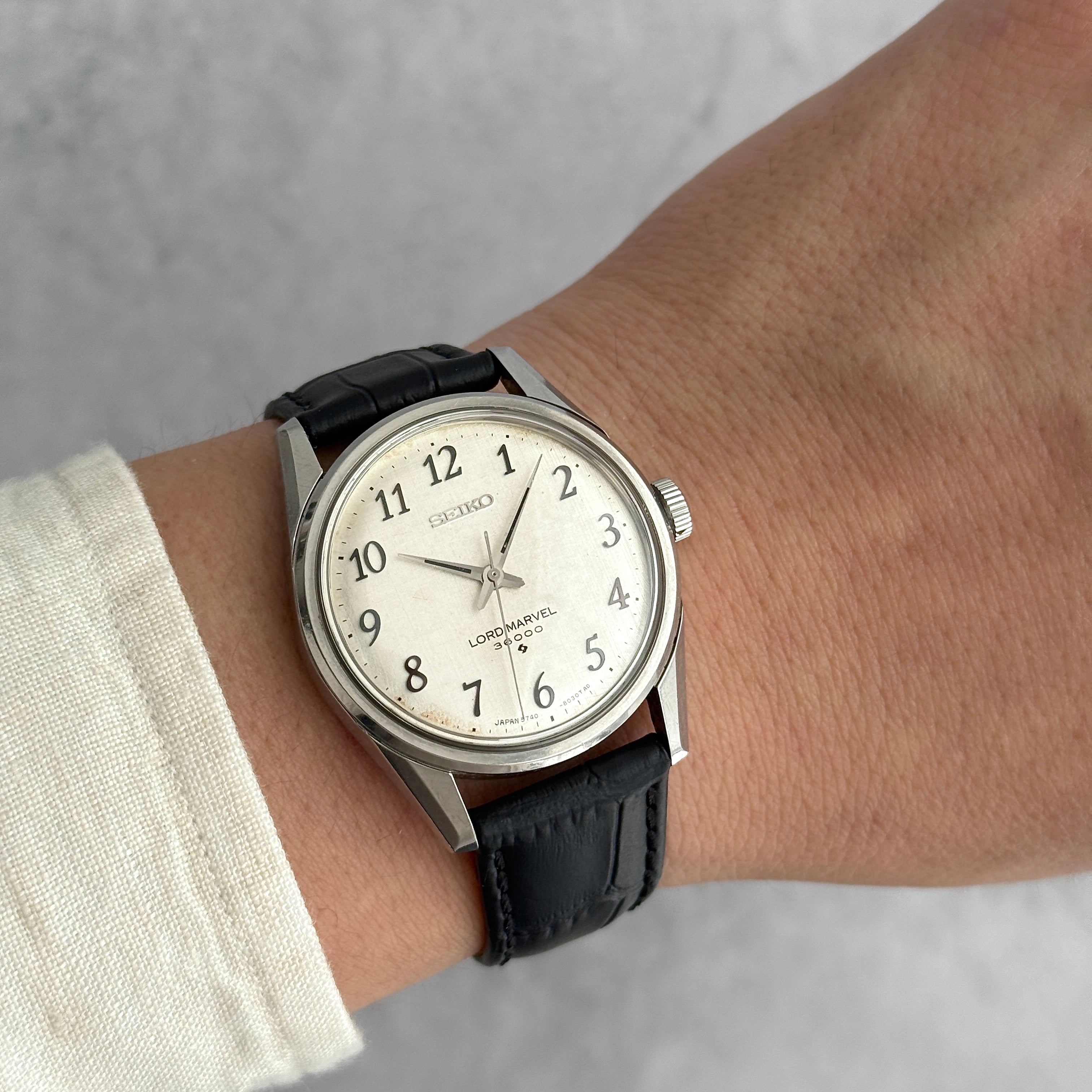 【SEIKO】セイコー ロードマーベル36000 SSアラビア