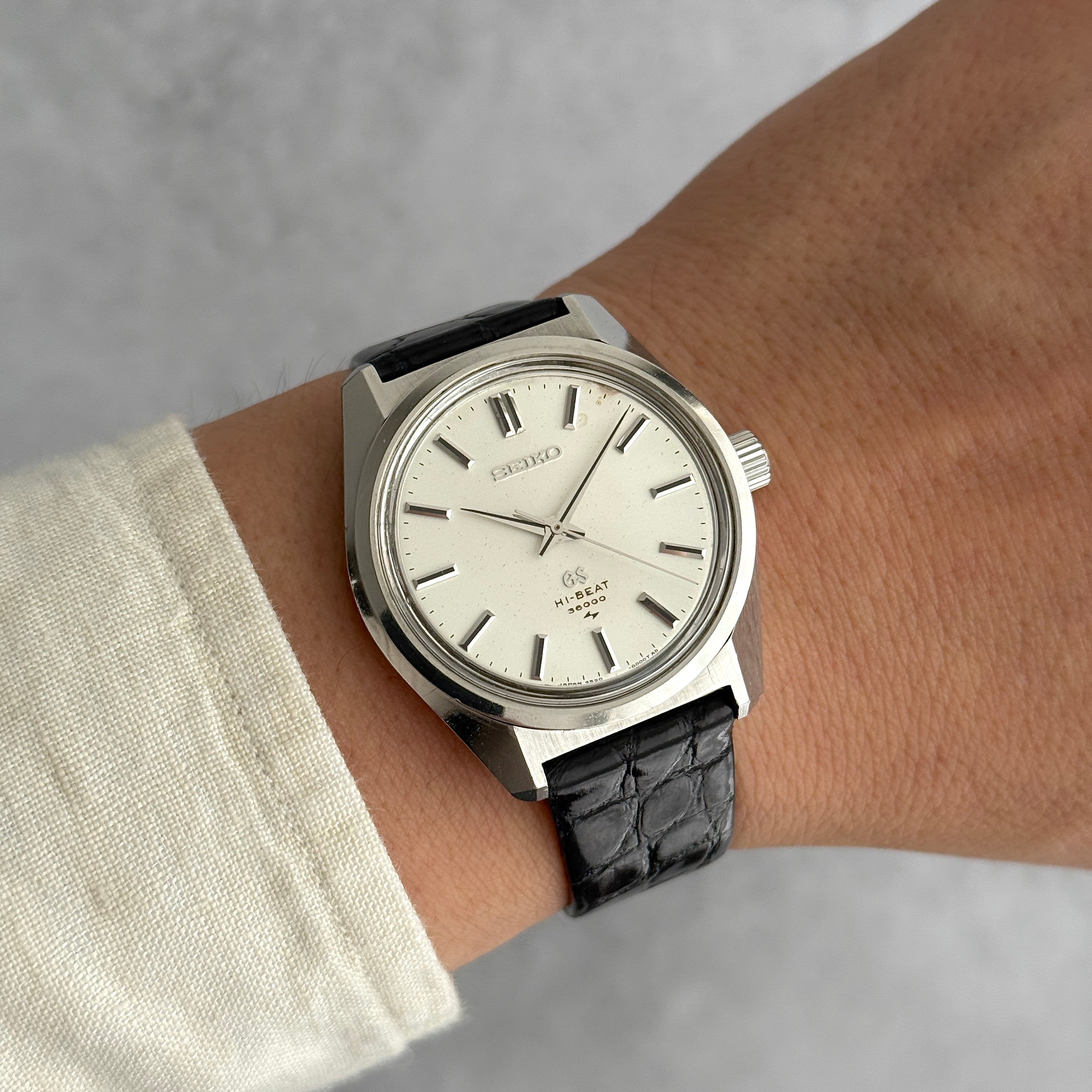 [SEIKO] Seiko Grand Seiko 45GS 4520-8000 with genuine buckle