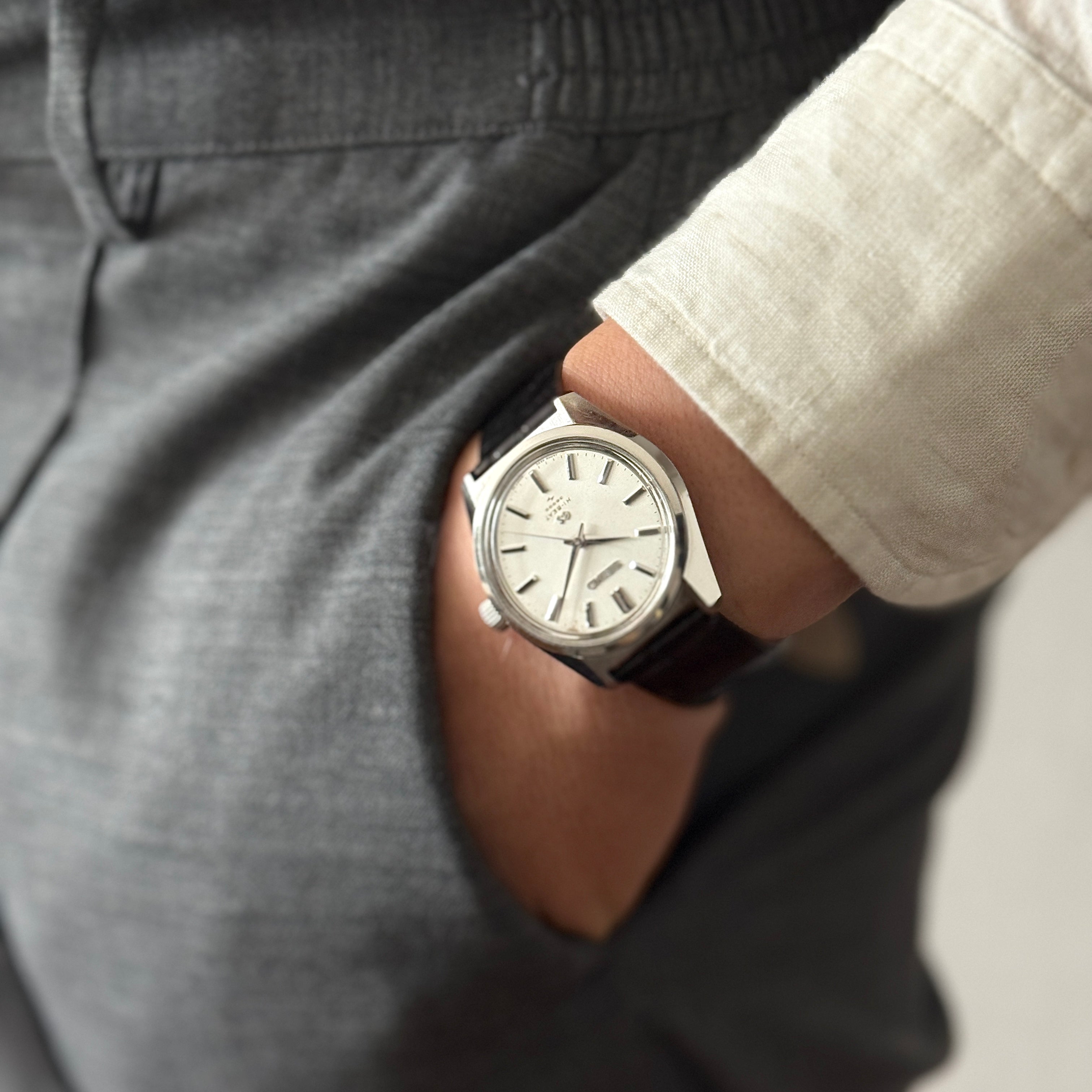 [SEIKO] Seiko Grand Seiko 45GS 4520-8000 with genuine buckle