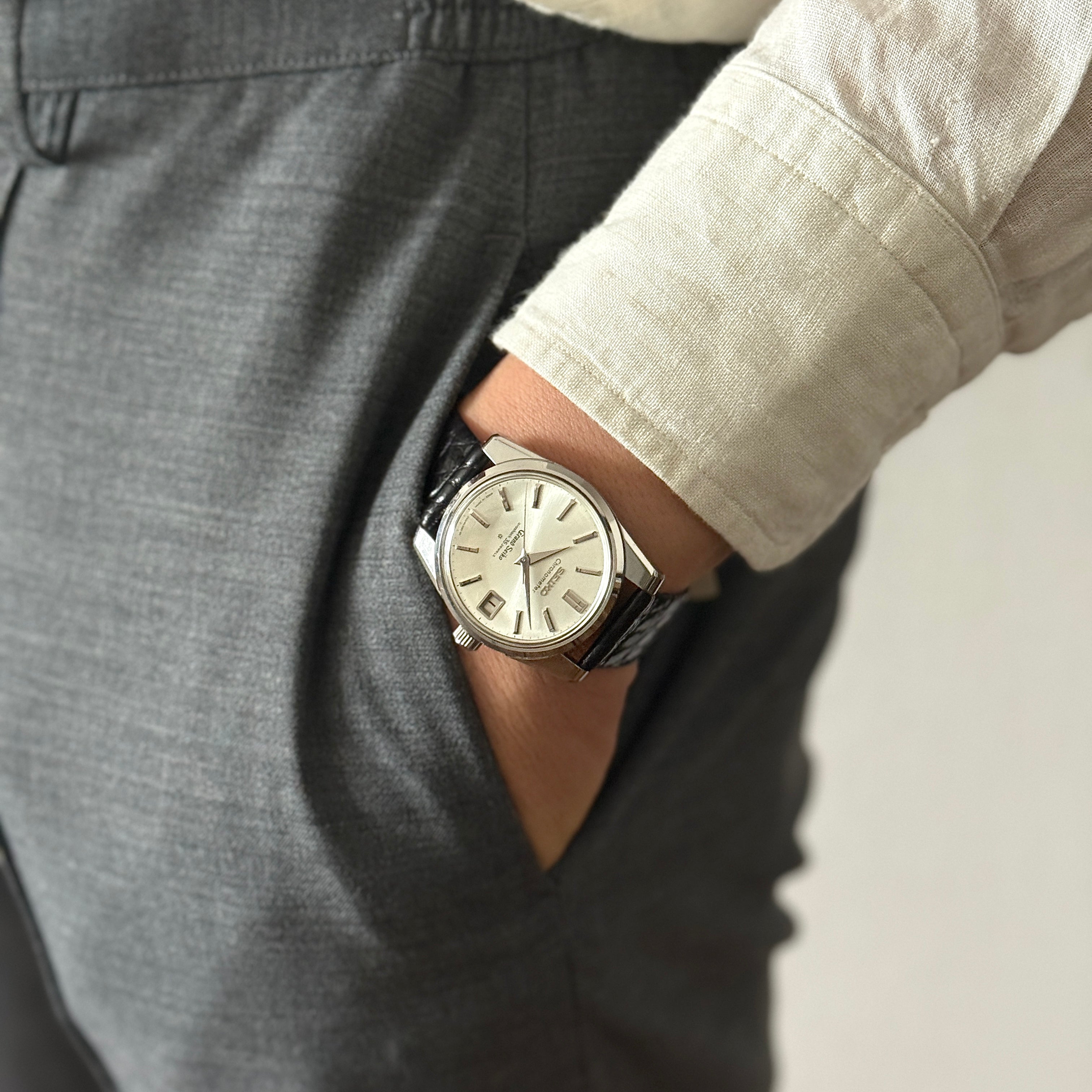 【SEIKO】Seiko Grand Seiko 2nd 43999 SD Dial with Original Buckle