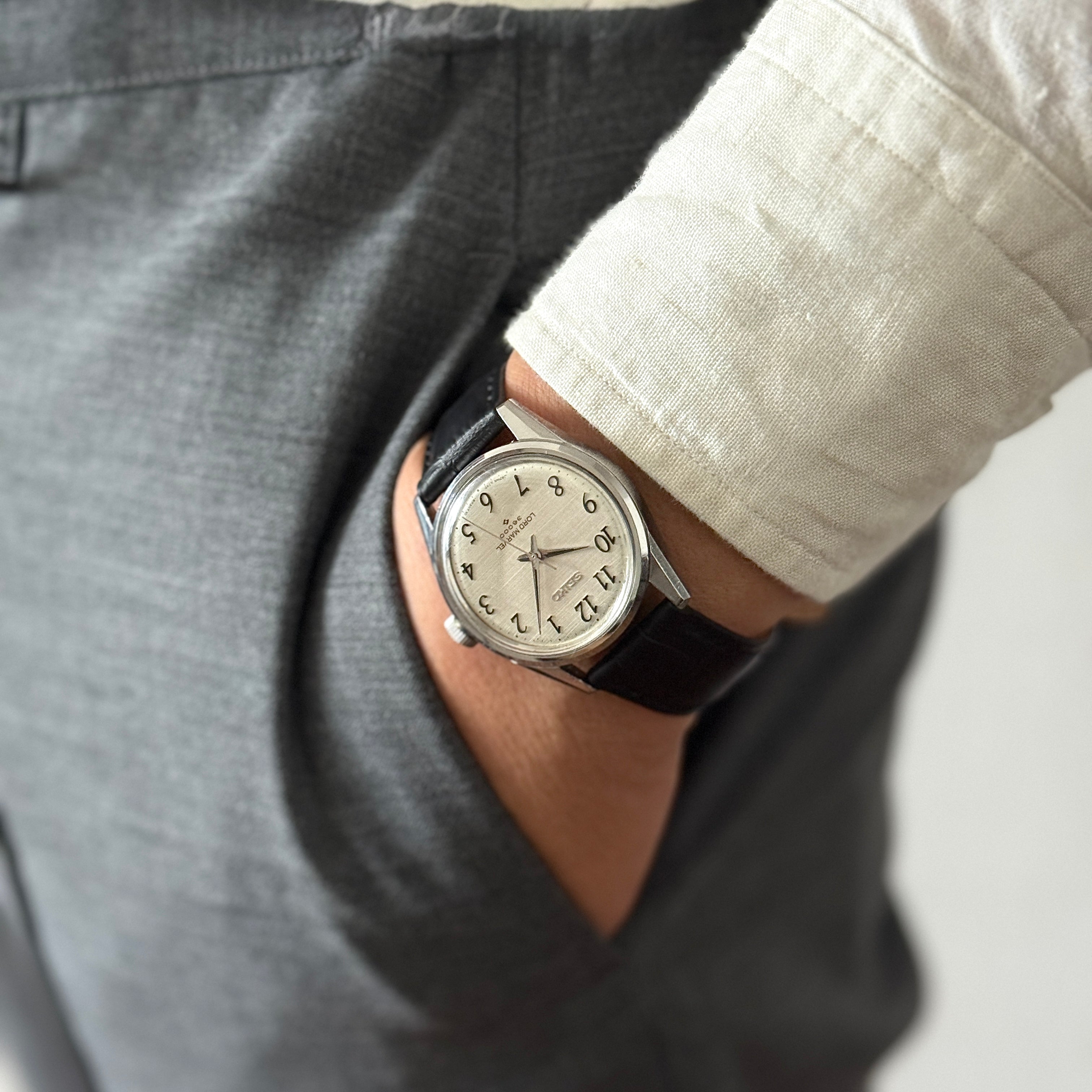 【SEIKO】Seiko Lord Marvel 36000 SS Arabic November 1972 Manufacture