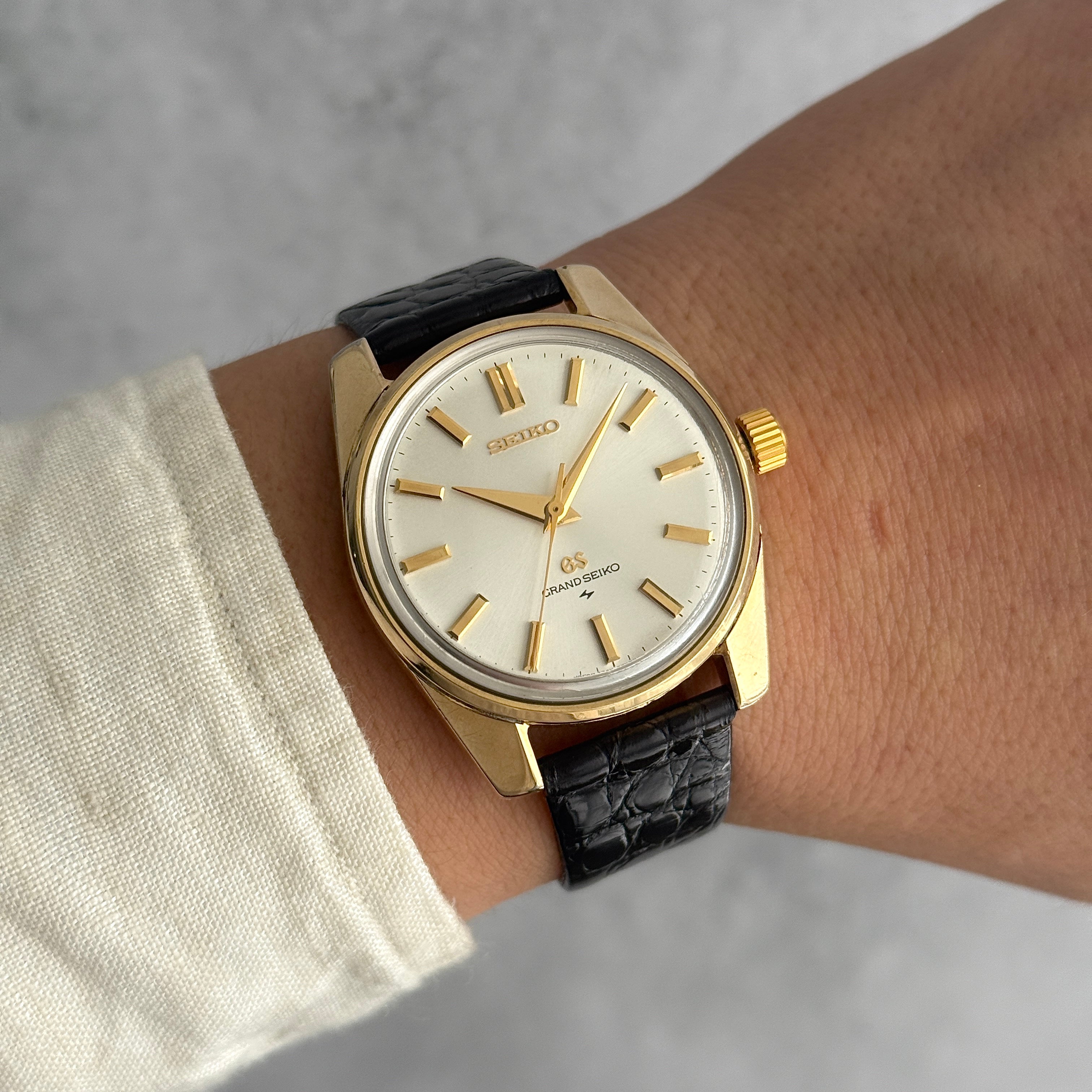 [SEIKO] SEIKO Grand Seiko 44GS 4420-9990 with original buckle, manufactured in December 1967