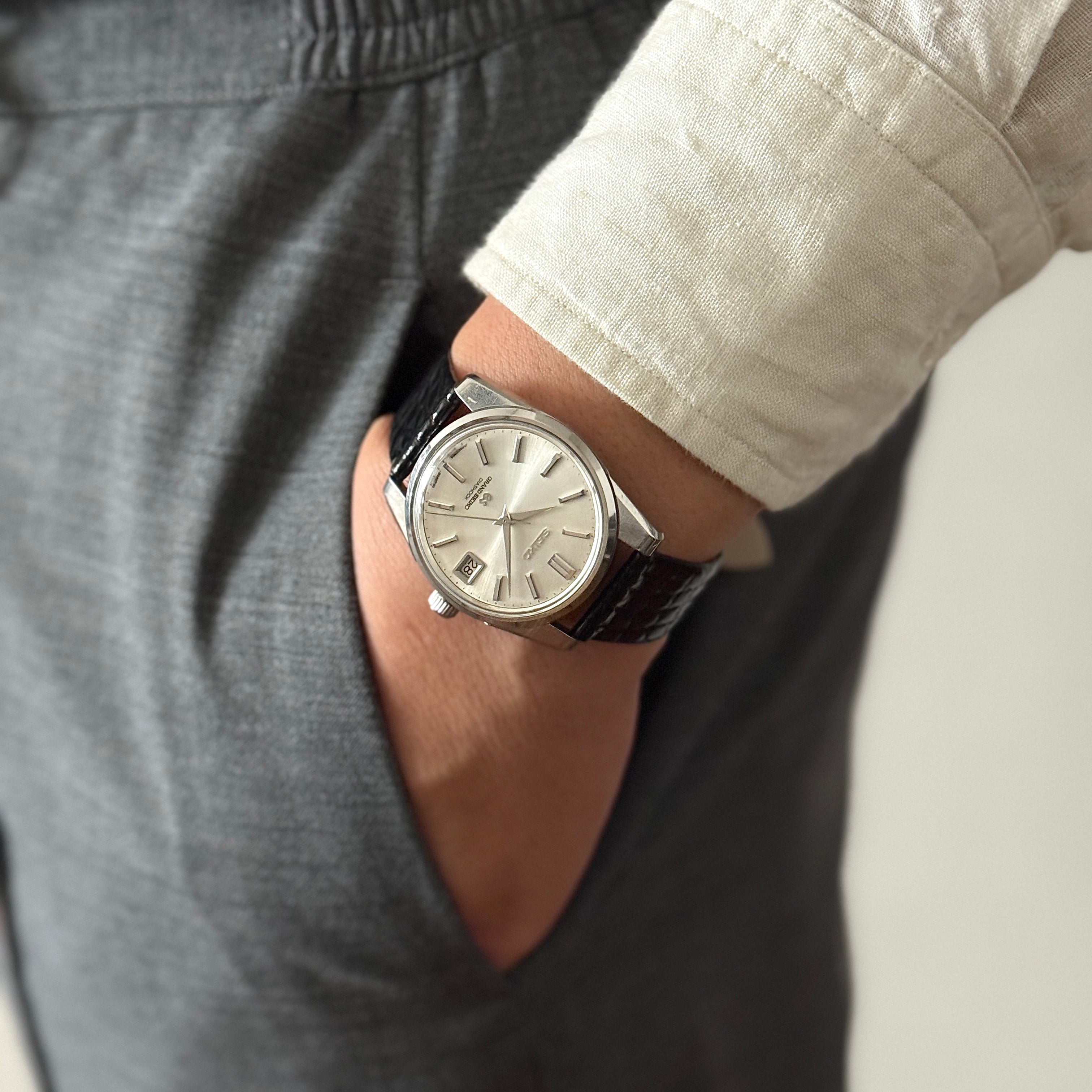 【SEIKO】セイコー グランドセイコー2nd 5722-9991 後期型 純正尾錠付き 1967年7月製造