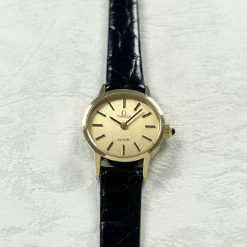 OMEGA】 オメガデヴィル GPラウンドGold デッドストック 純正ボックス付き 