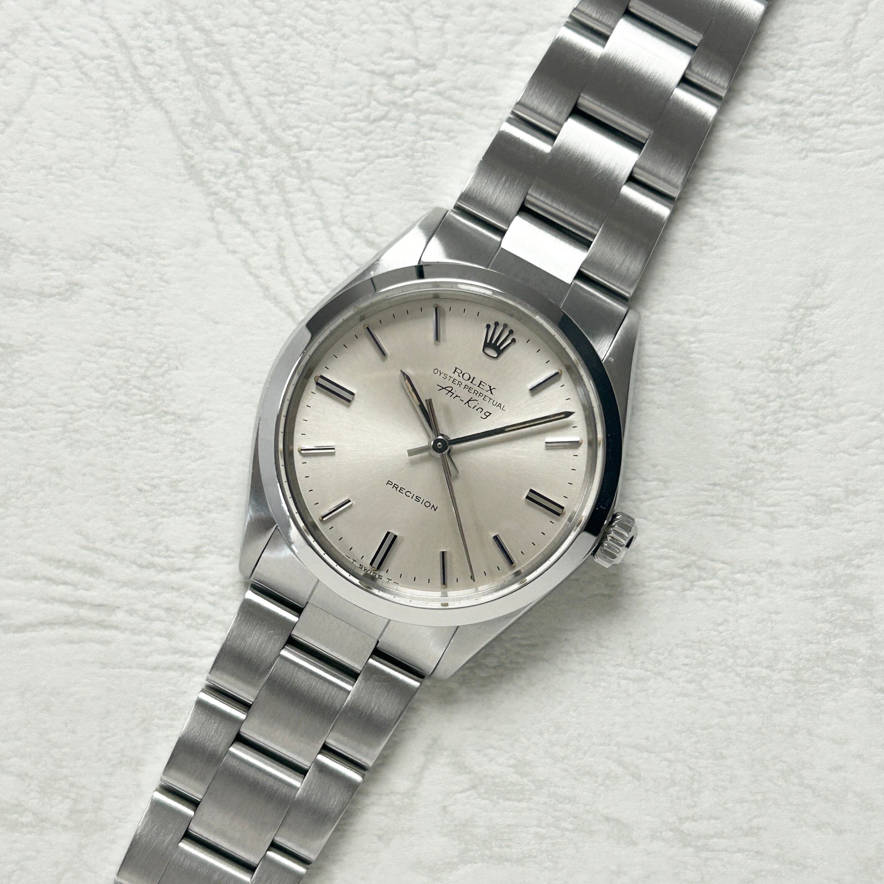 【ROLEX】ロレックス<BR>エアキング Ref.5500 Silver