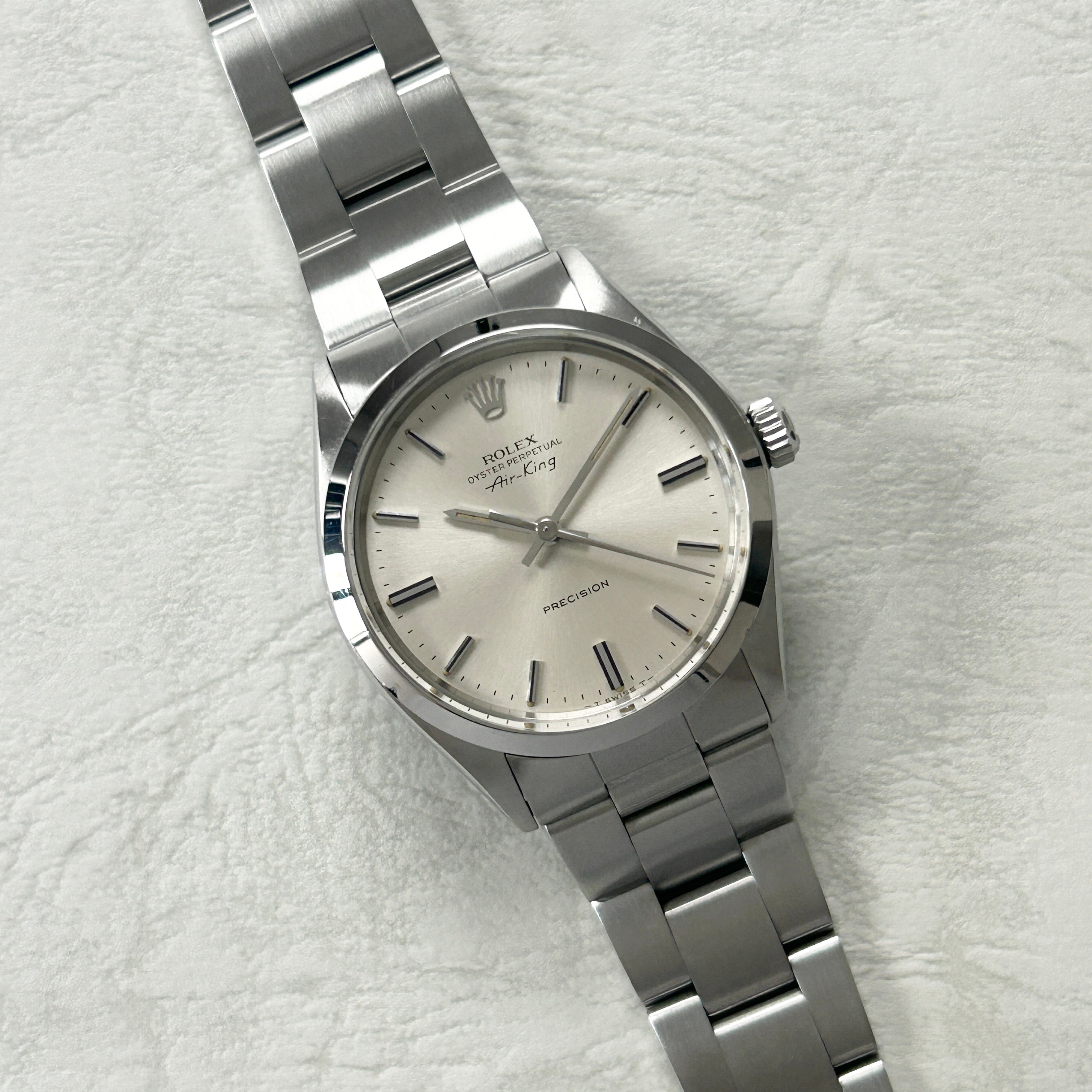 【ROLEX】ロレックス<BR>エアキング Ref.5500 Silver