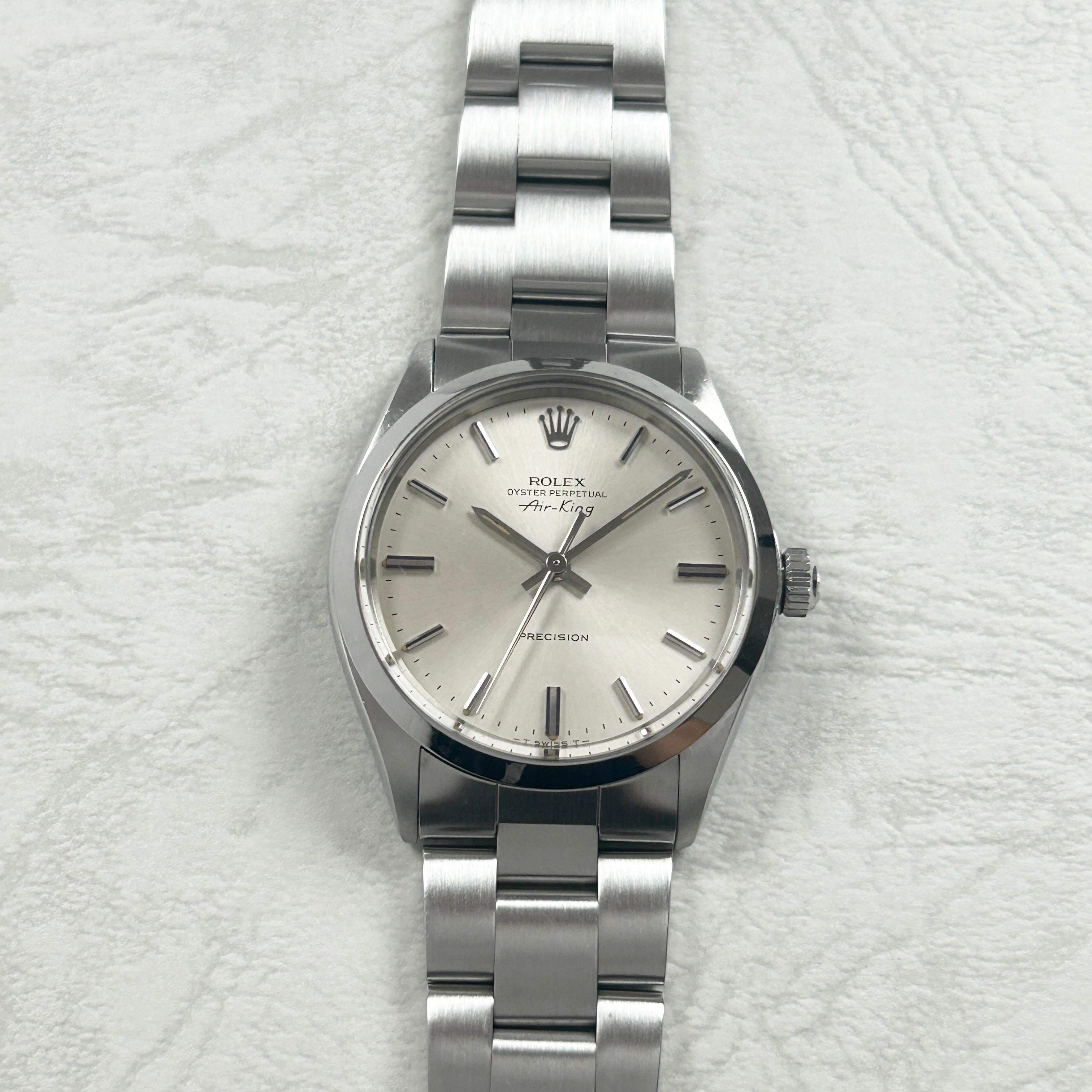 【ROLEX】ロレックス<BR>エアキング Ref.5500 Silver