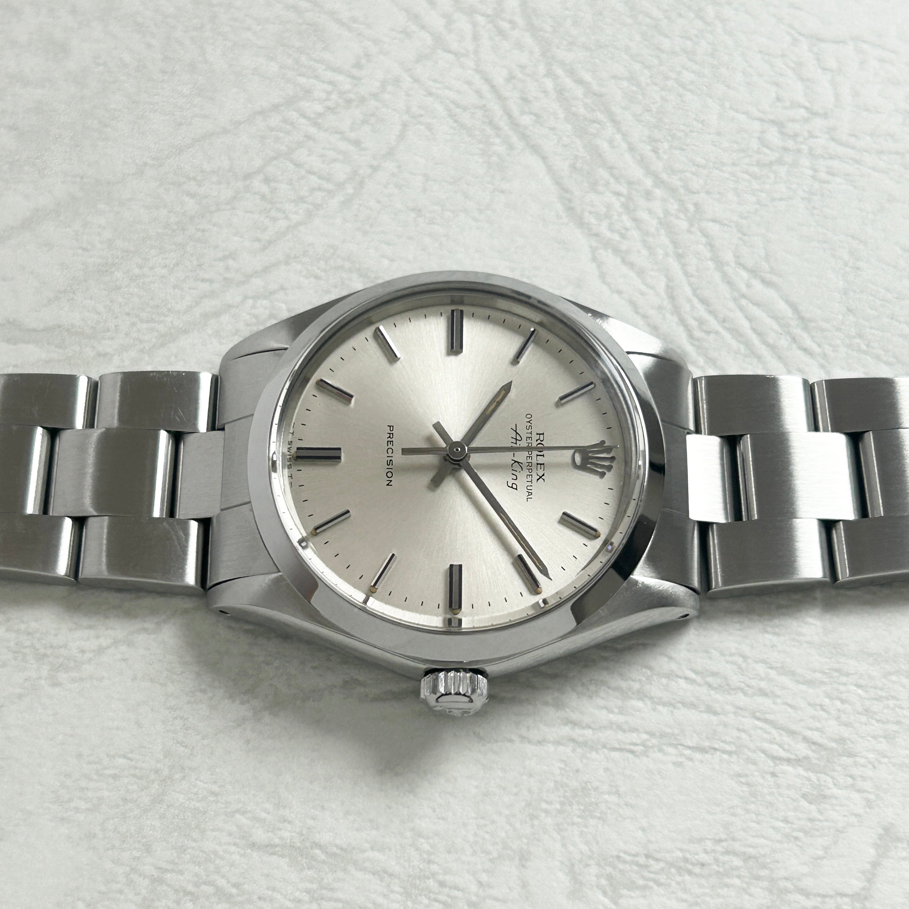 【ROLEX】ロレックス<BR>エアキング Ref.5500 Silver