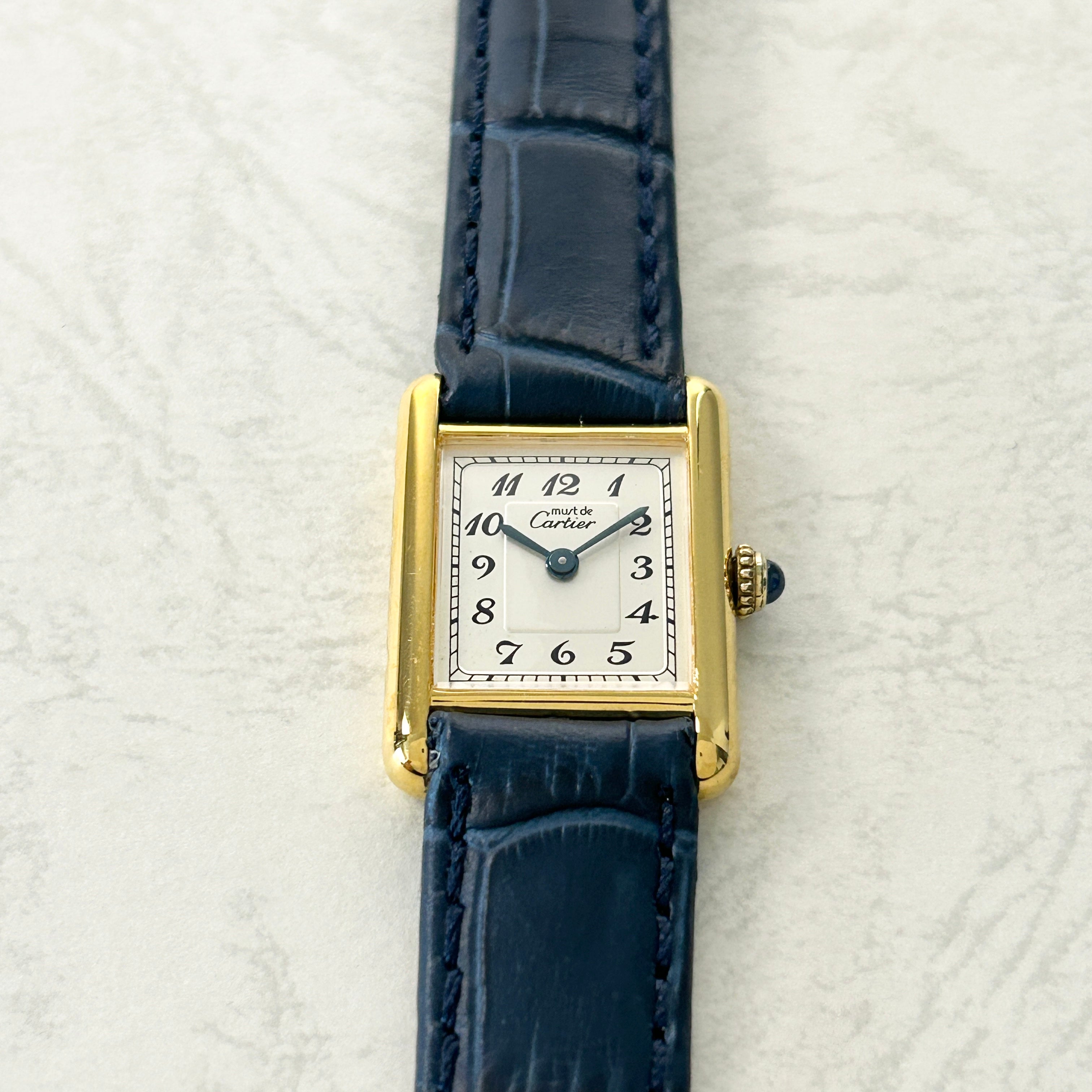 [Cartier] Cartier Must Tank SM Arabia with genuine buckle