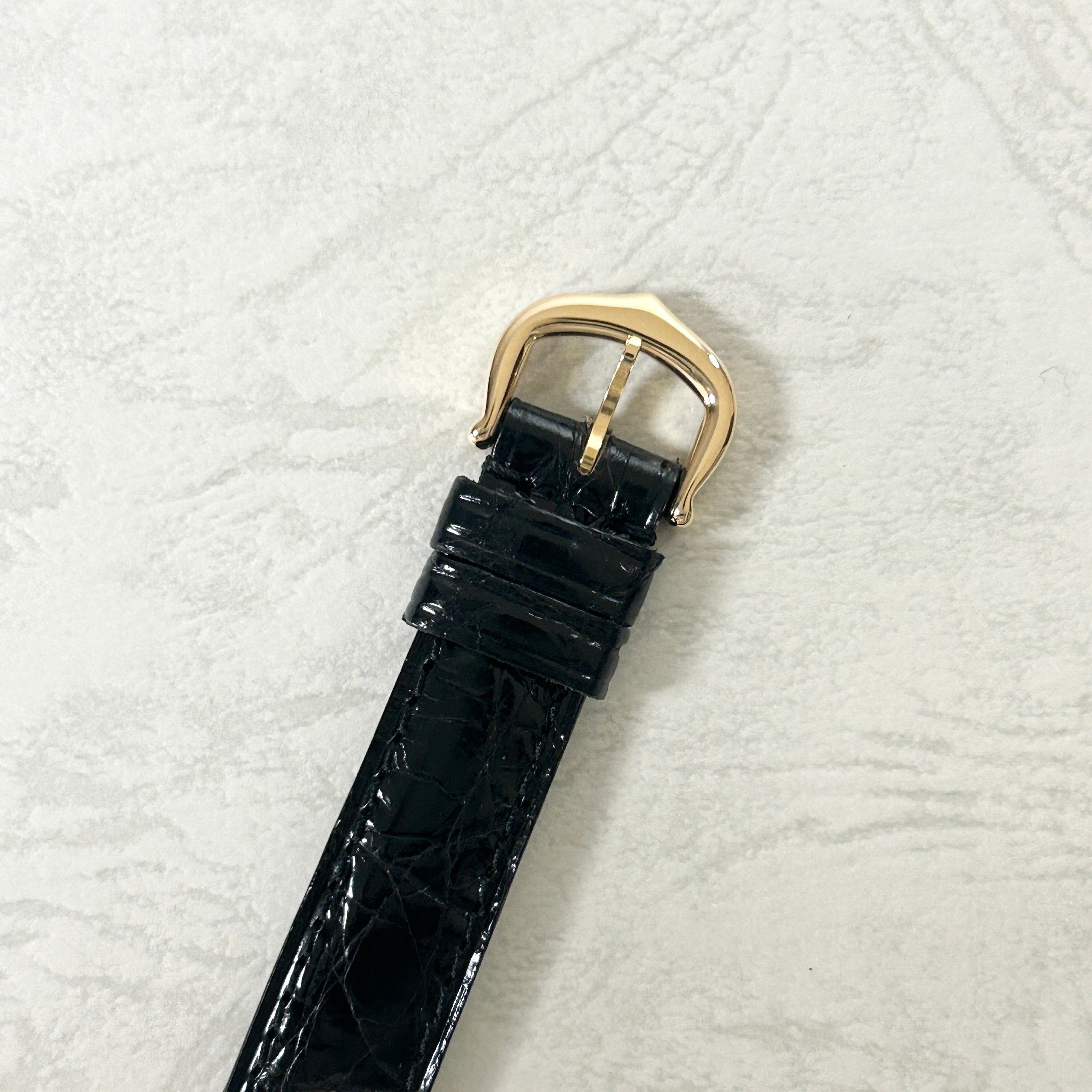 【Cartier】カルティエ<BR>タンクアメリカン SM18KYG 付属品付き