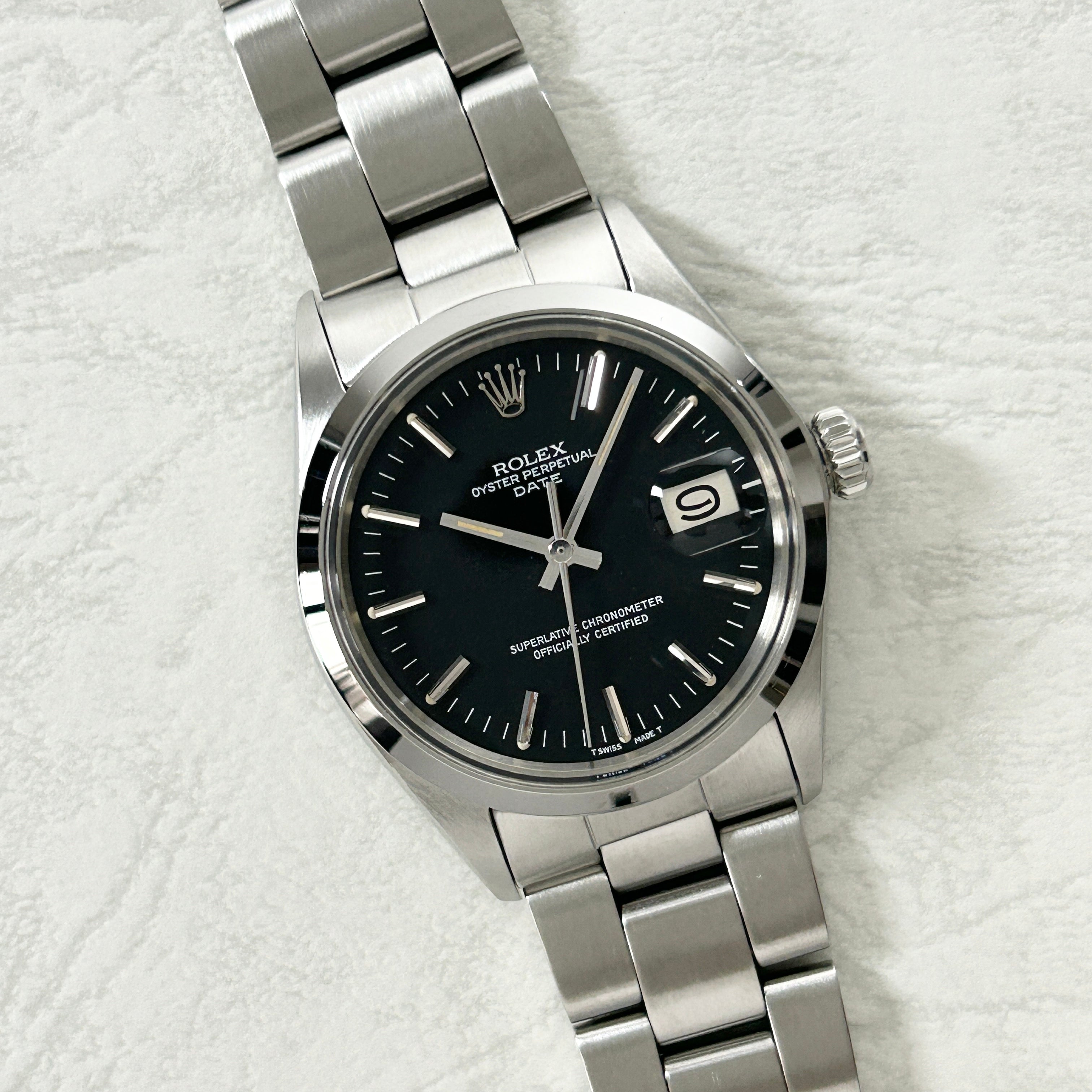 【ROLEX 】ロレックス<BR>パーペチュアルデイト Ref.1500 Black