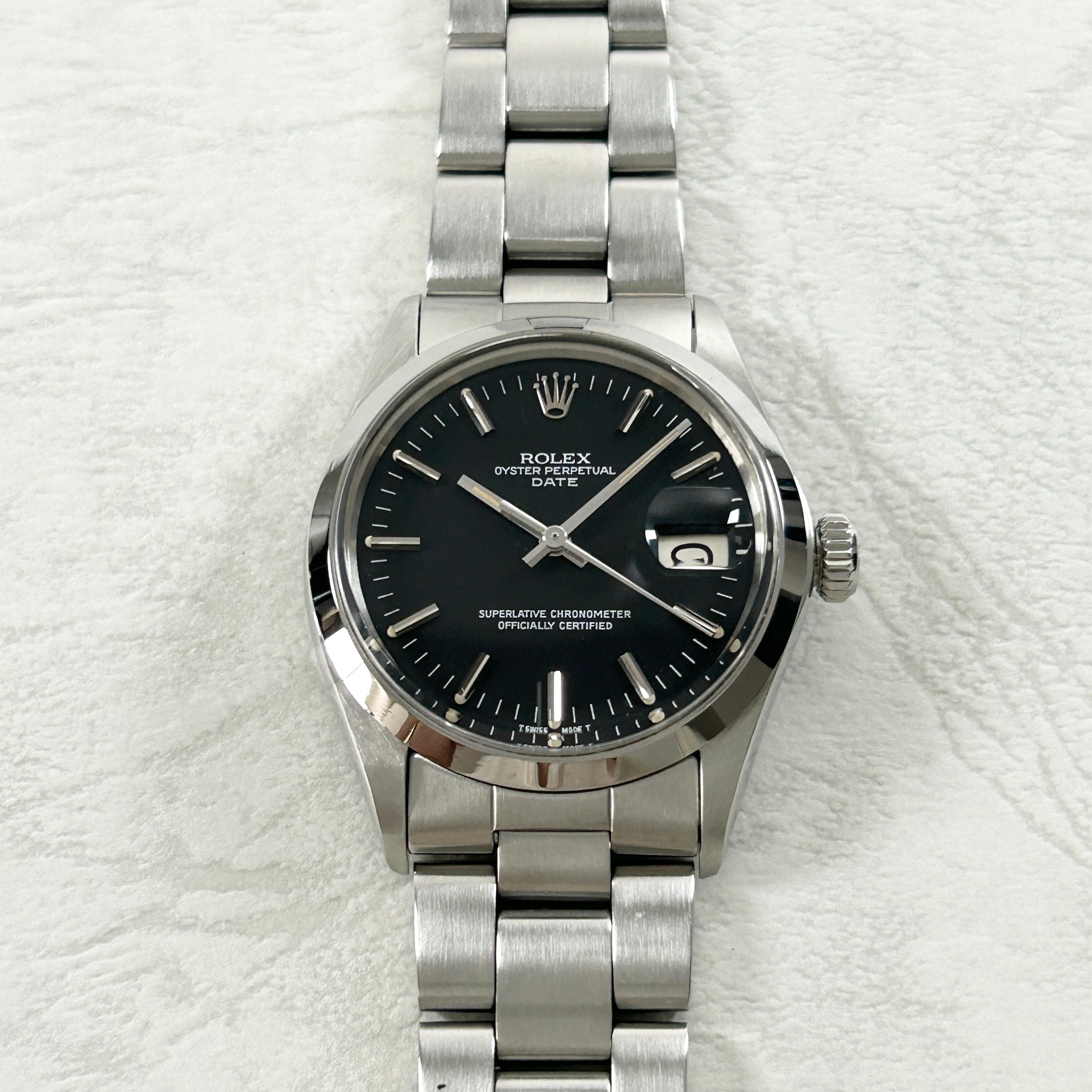 【ROLEX 】ロレックス<BR>パーペチュアルデイト Ref.1500 Black