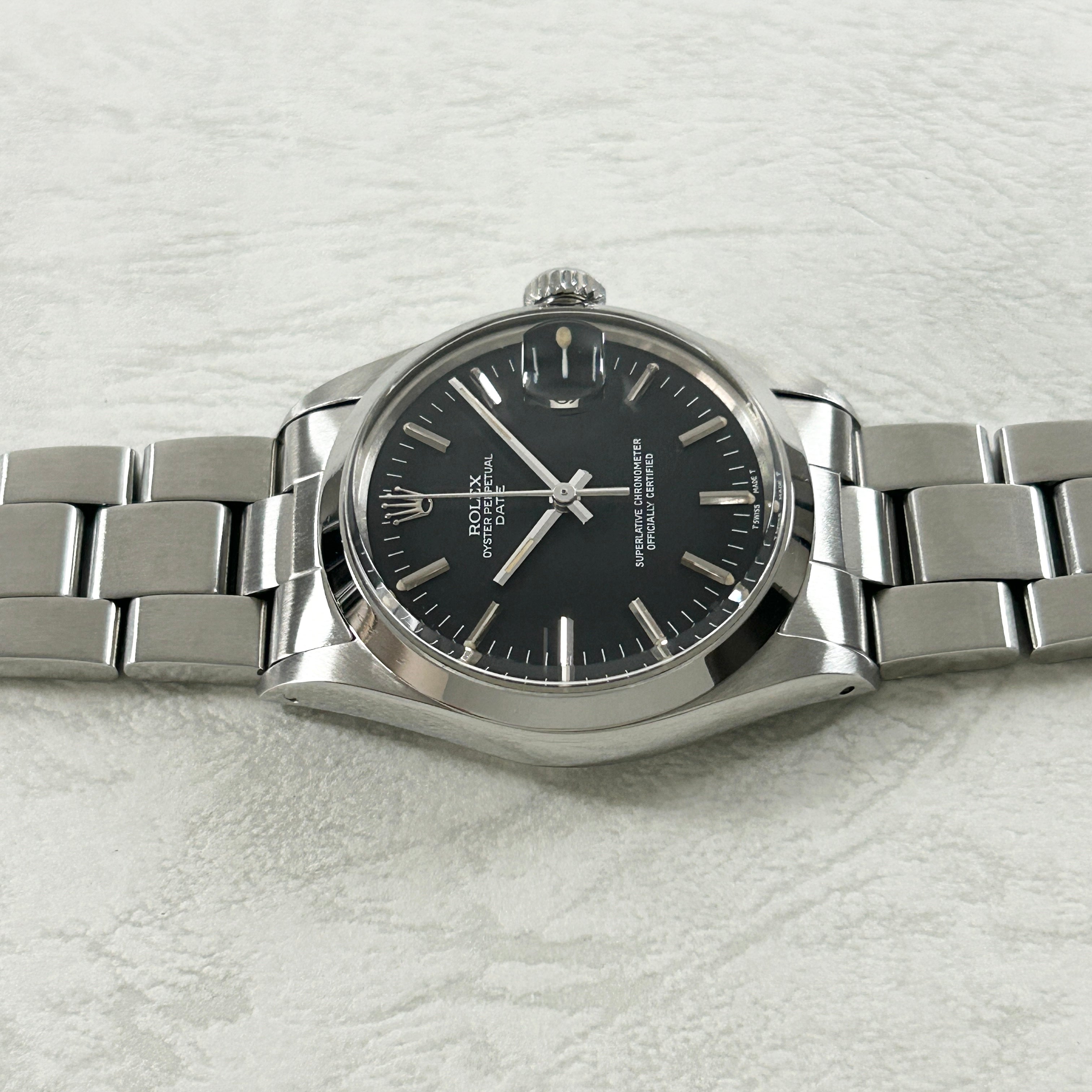 【ROLEX 】ロレックス<BR>パーペチュアルデイト Ref.1500 Black