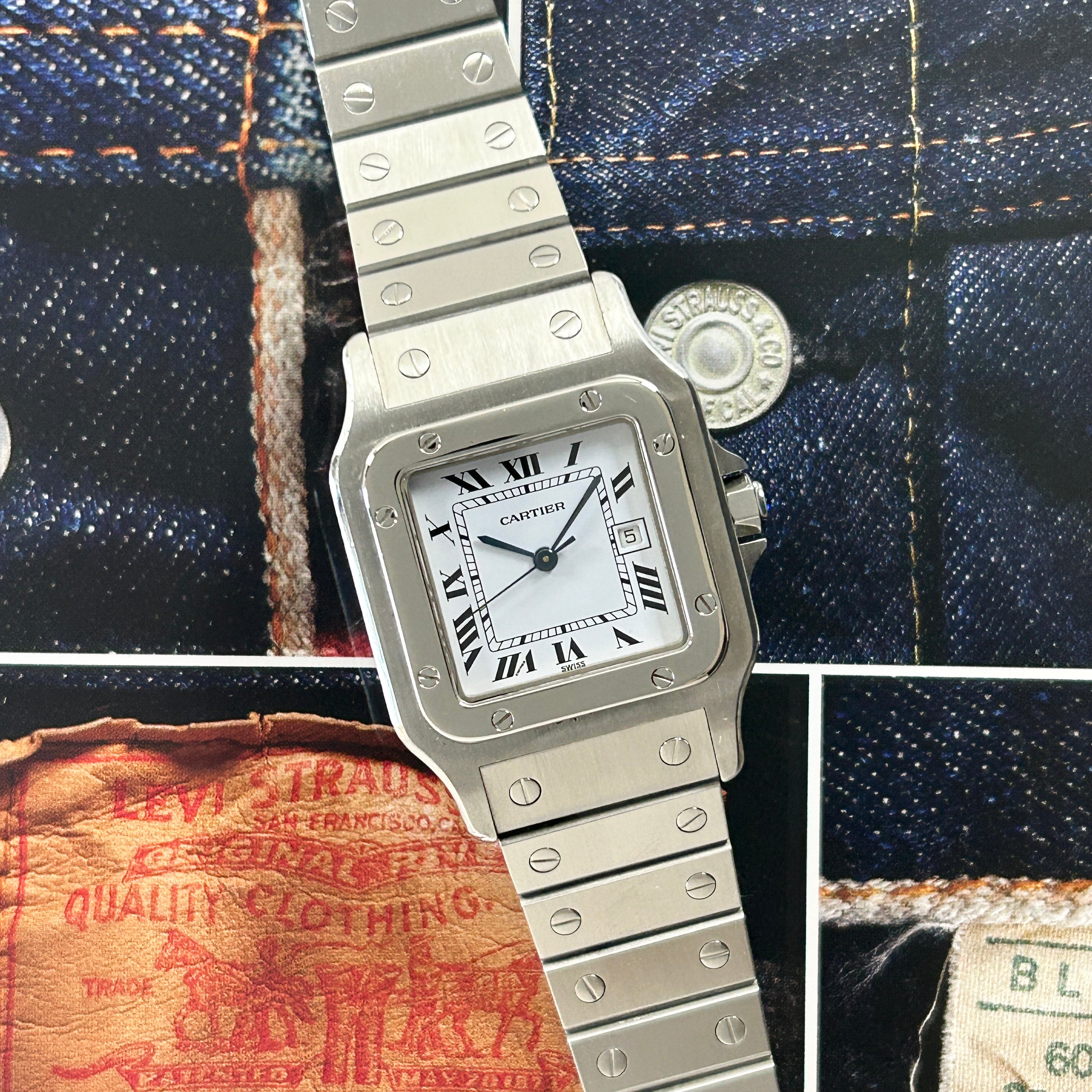 [Cartier] Cartier Santos Galbee LM Stainless Steel