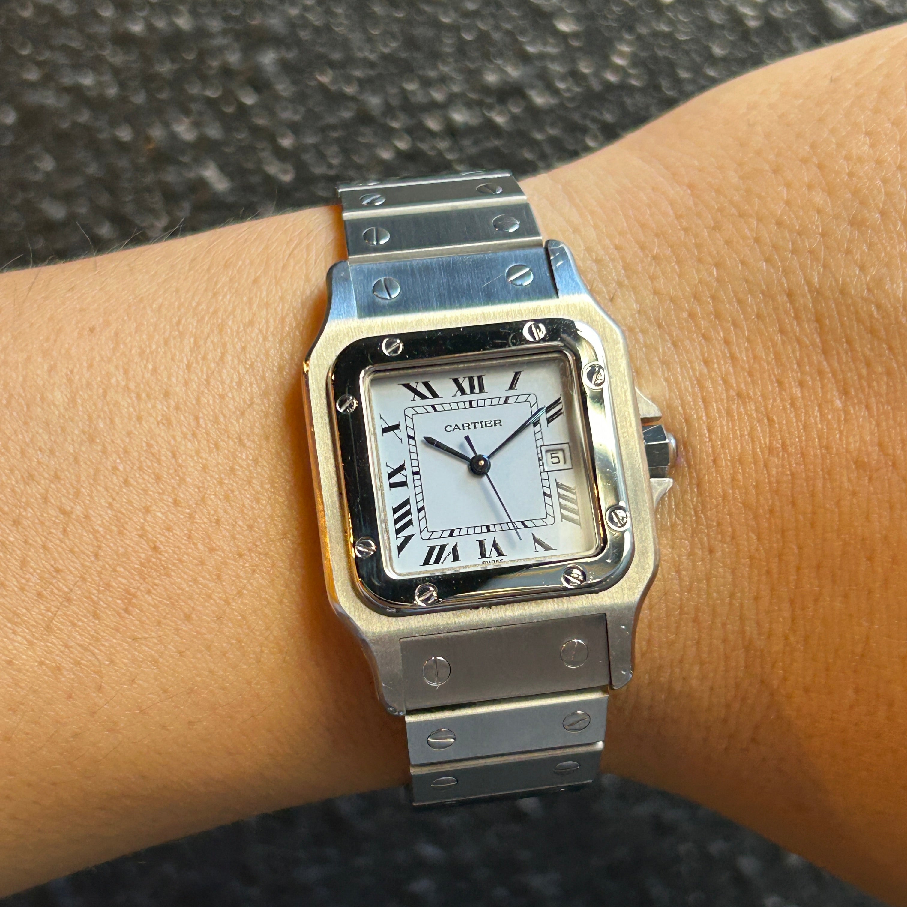 [Cartier] Cartier Santos Galbee LM Stainless Steel