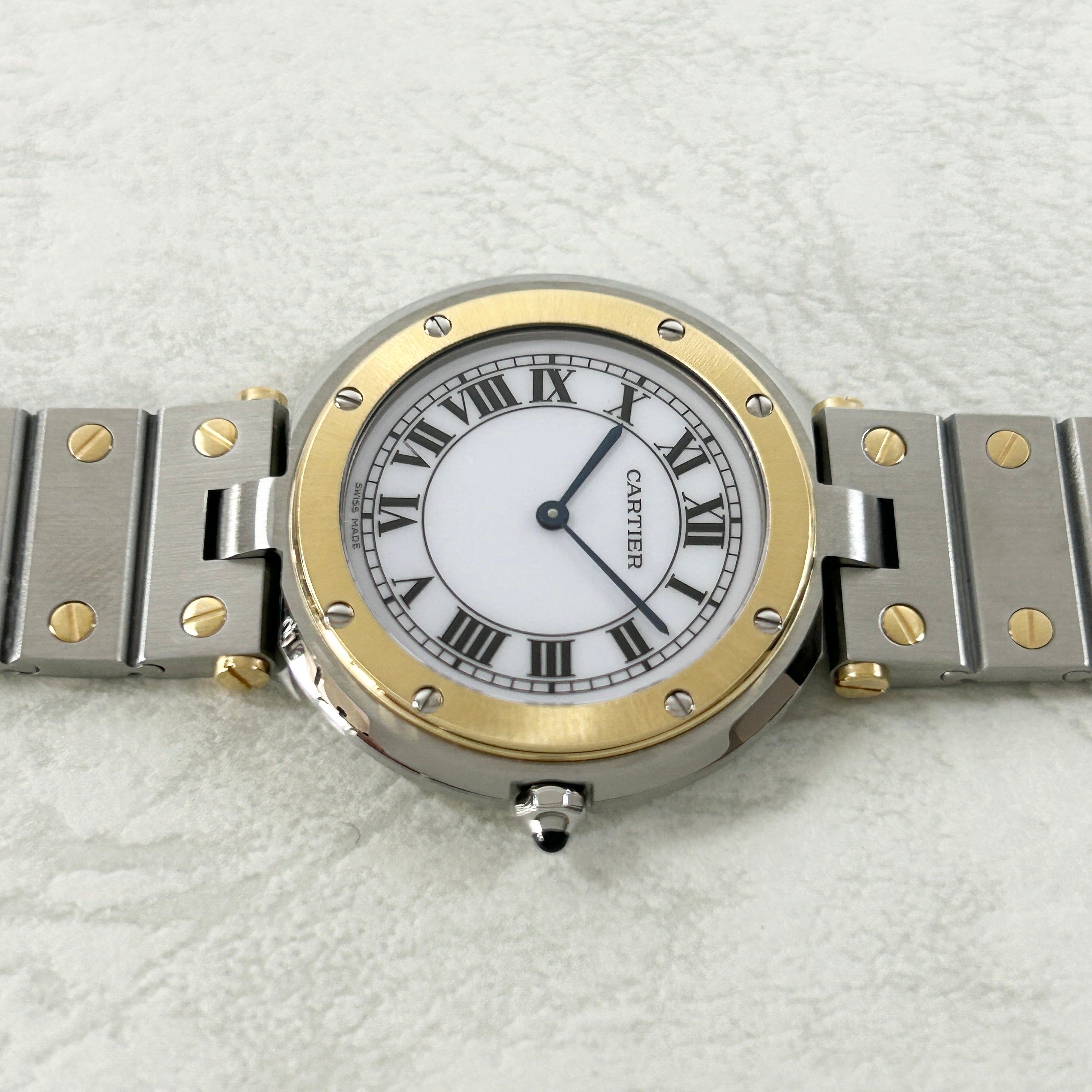 [Cartier] Cartier Santos Vendome LM 18KYG x SS with lifetime warranty