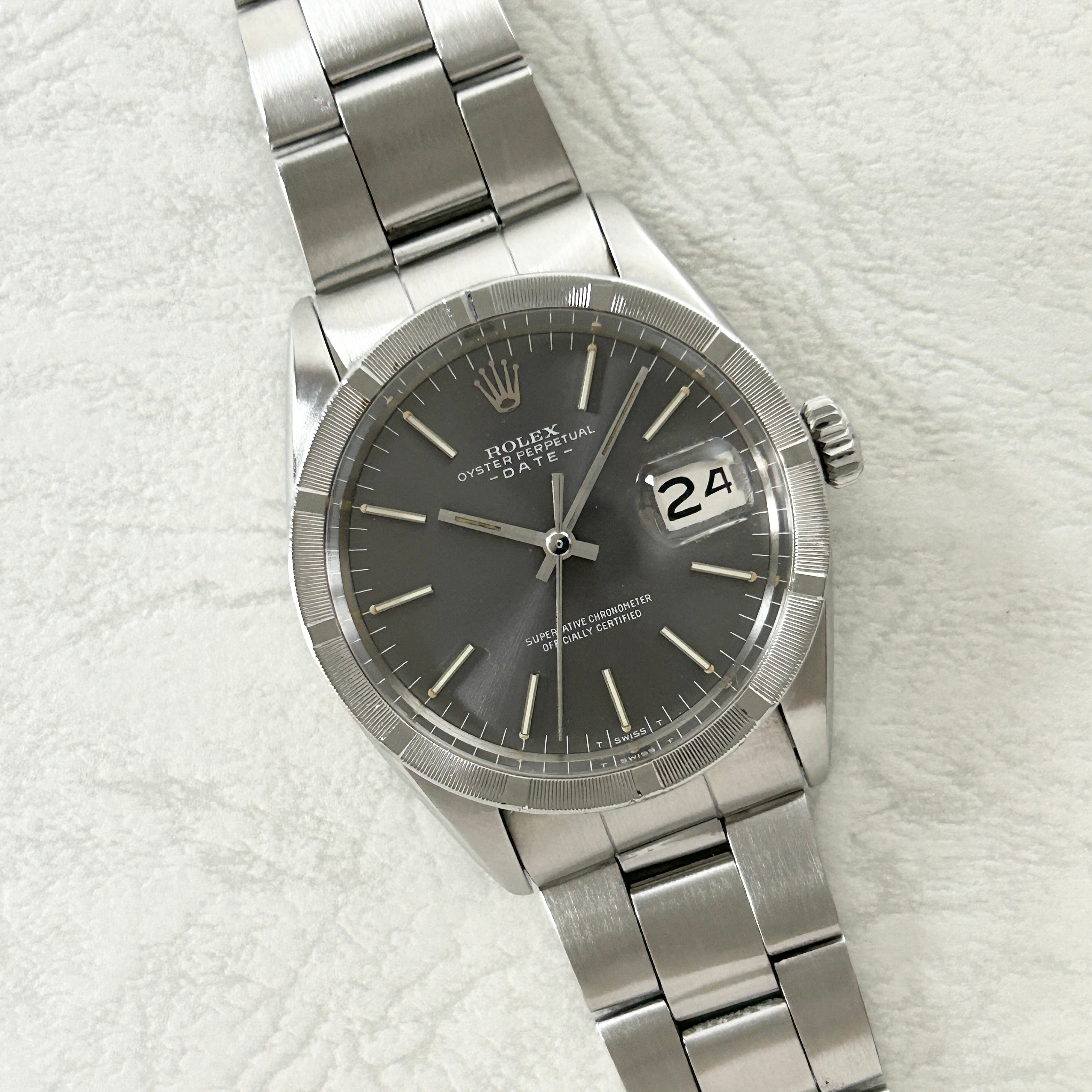 【ROLEX 】ロレックス<BR>パーペチュアルデイト Ref.1501 Grey