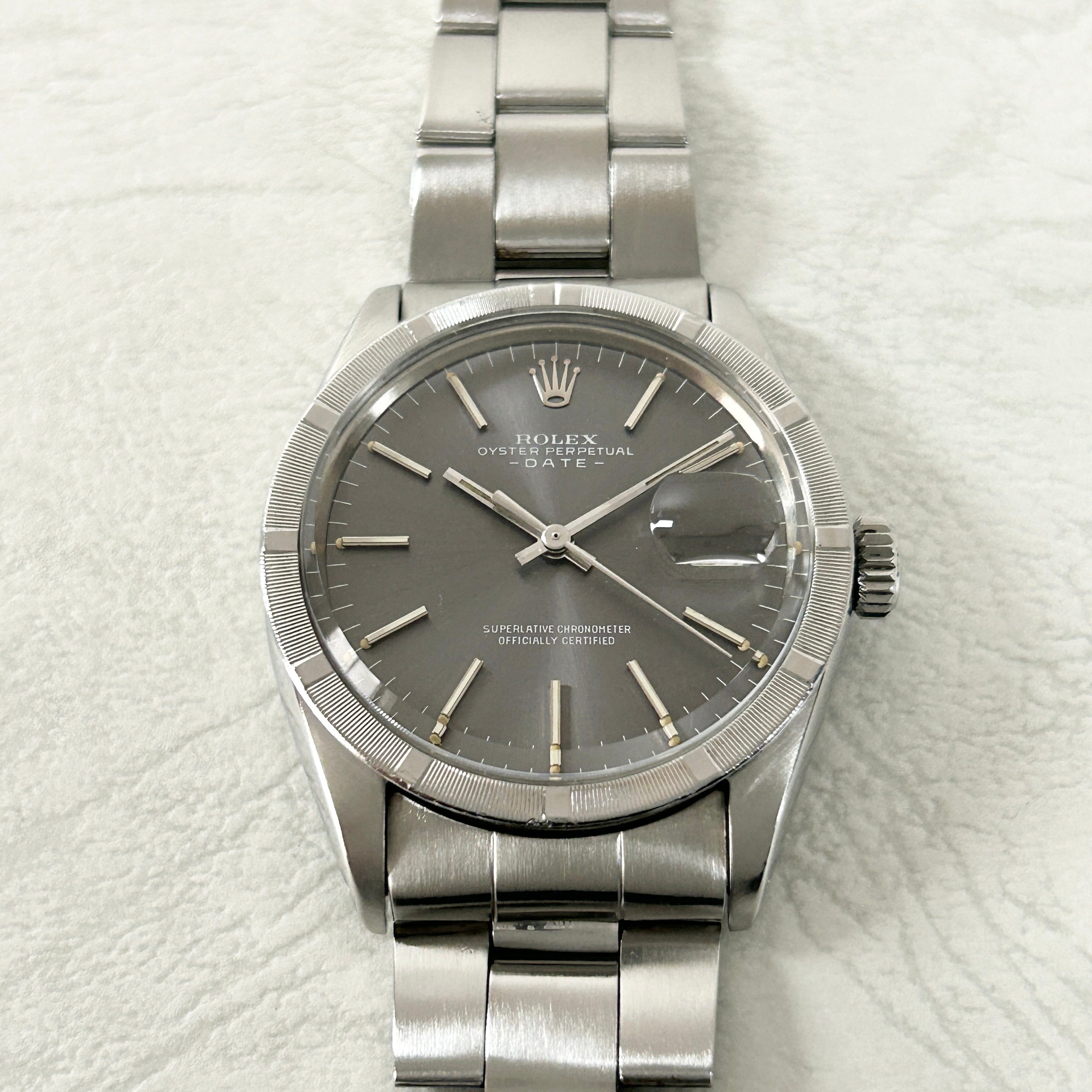 【ROLEX 】ロレックス<BR>パーペチュアルデイト Ref.1501 Grey