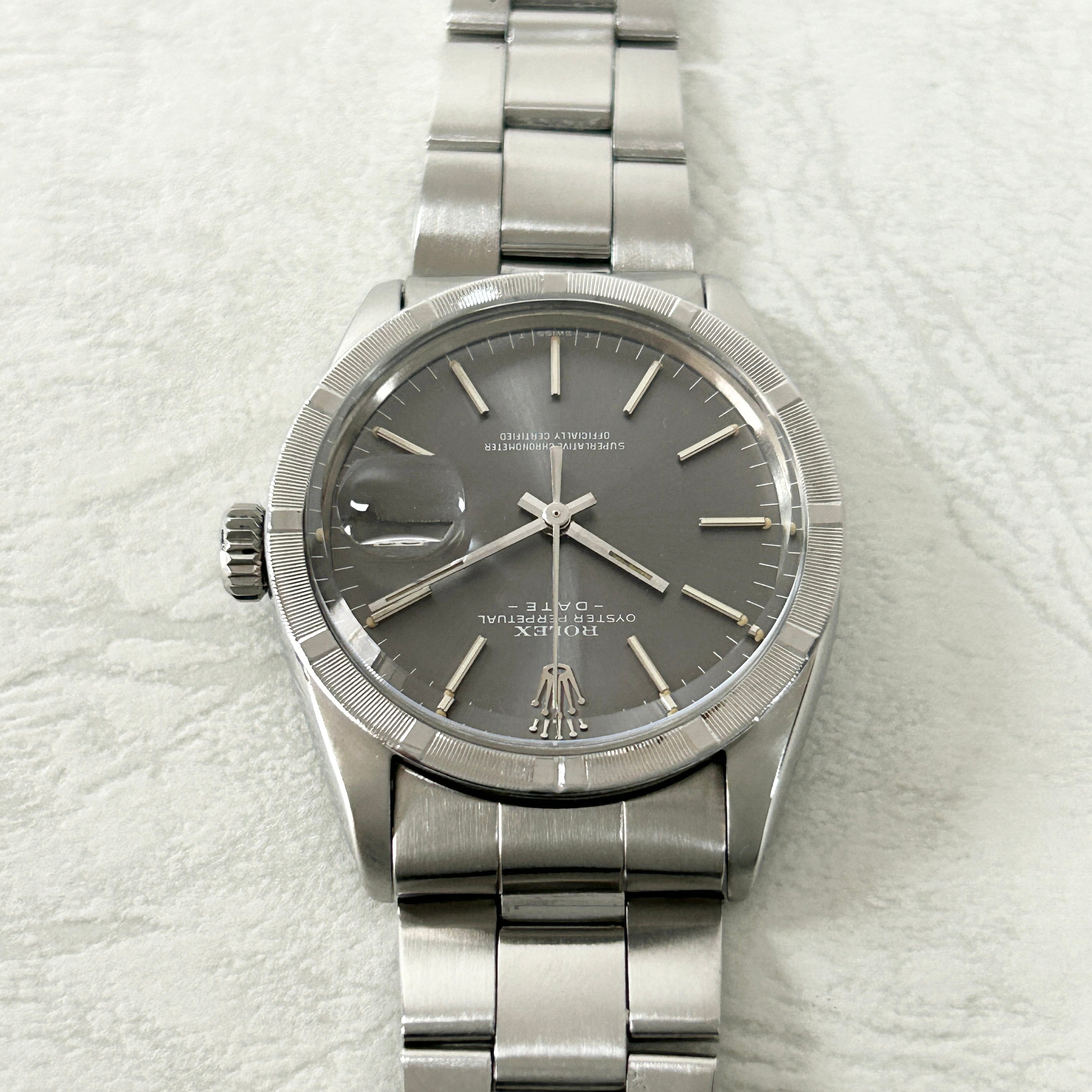 【ROLEX 】ロレックス<BR>パーペチュアルデイト Ref.1501 Grey