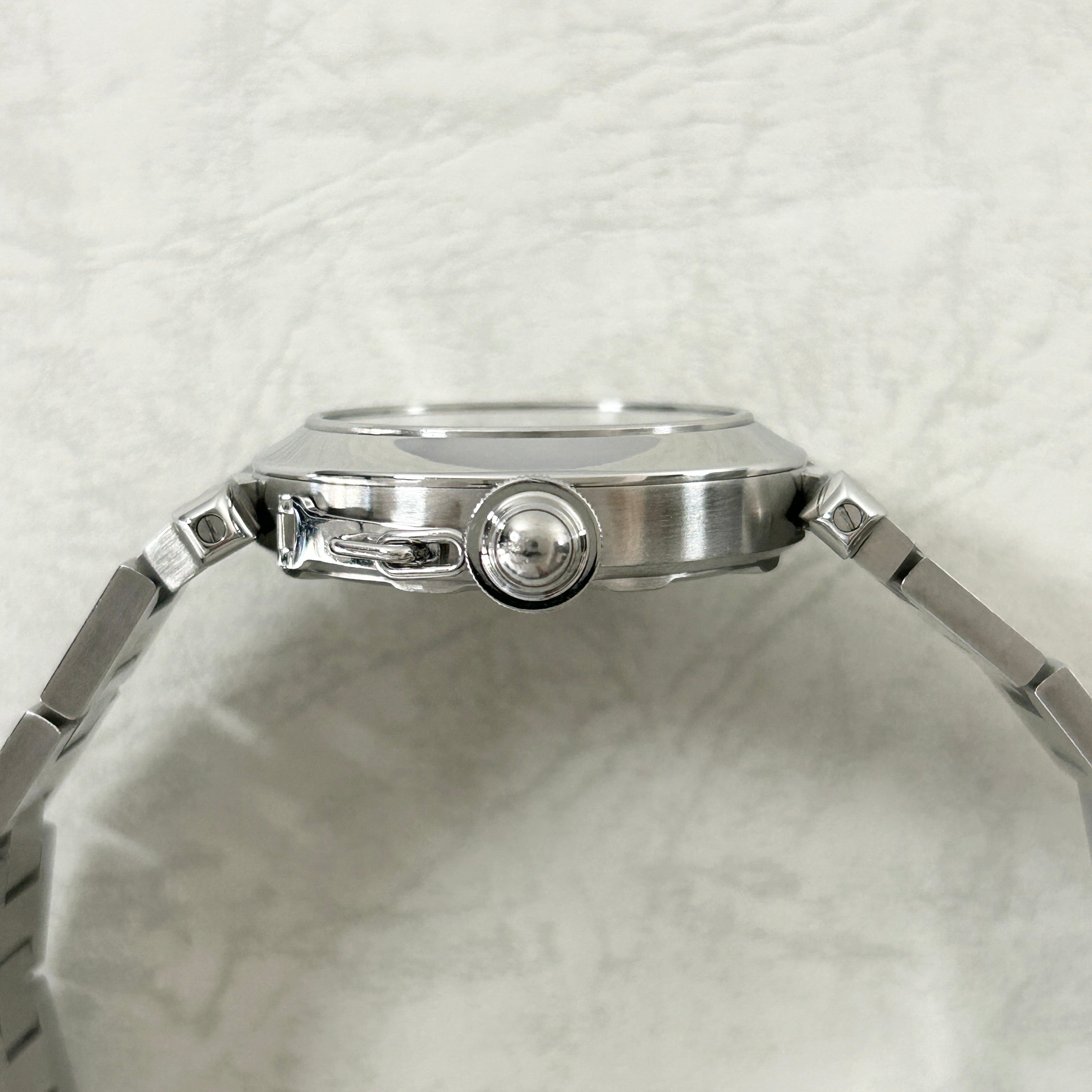 【Cartier】カルティエ<BR>パシャC35 ビッグデイトNavy