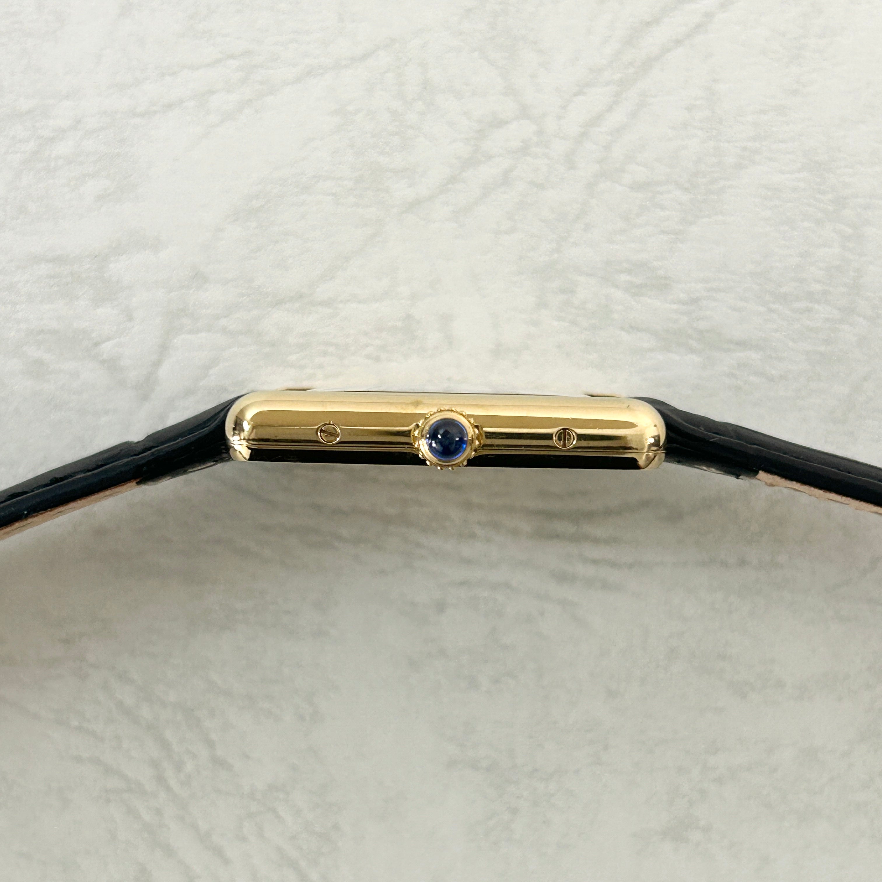 [Cartier] Cartier<br> Mast tank LM Oparan genuine buckle included