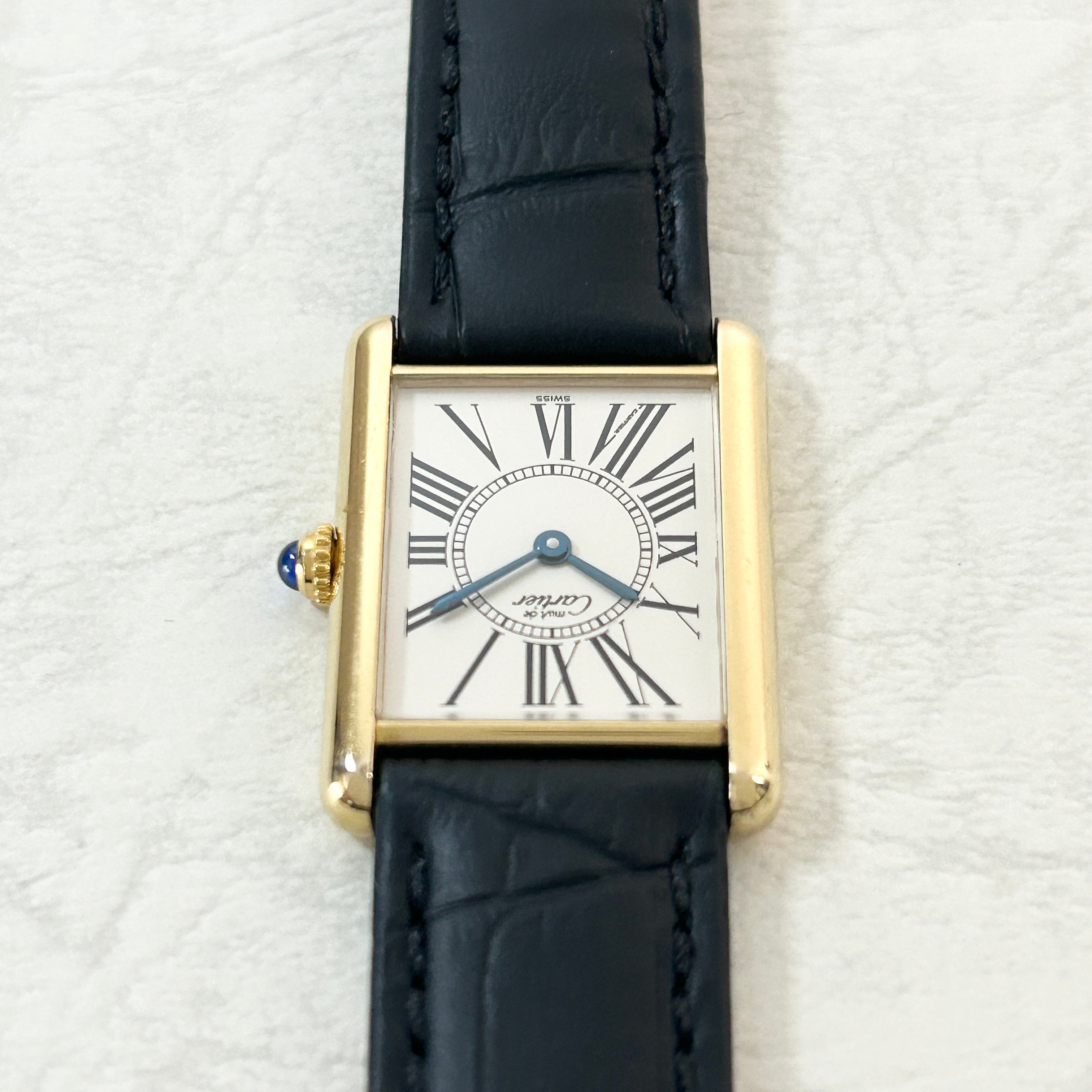 [Cartier] Cartier<br> Mast tank LM Oparan genuine buckle included