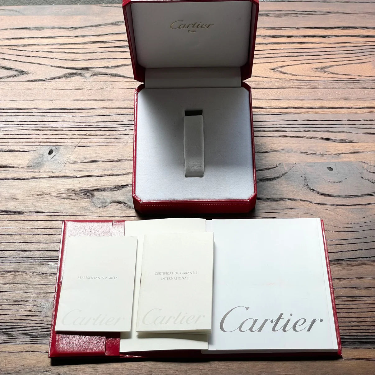 【Cartier】 カルティエ<BR>タンクルイカルティエ SM後期型18KWG 付属品付き