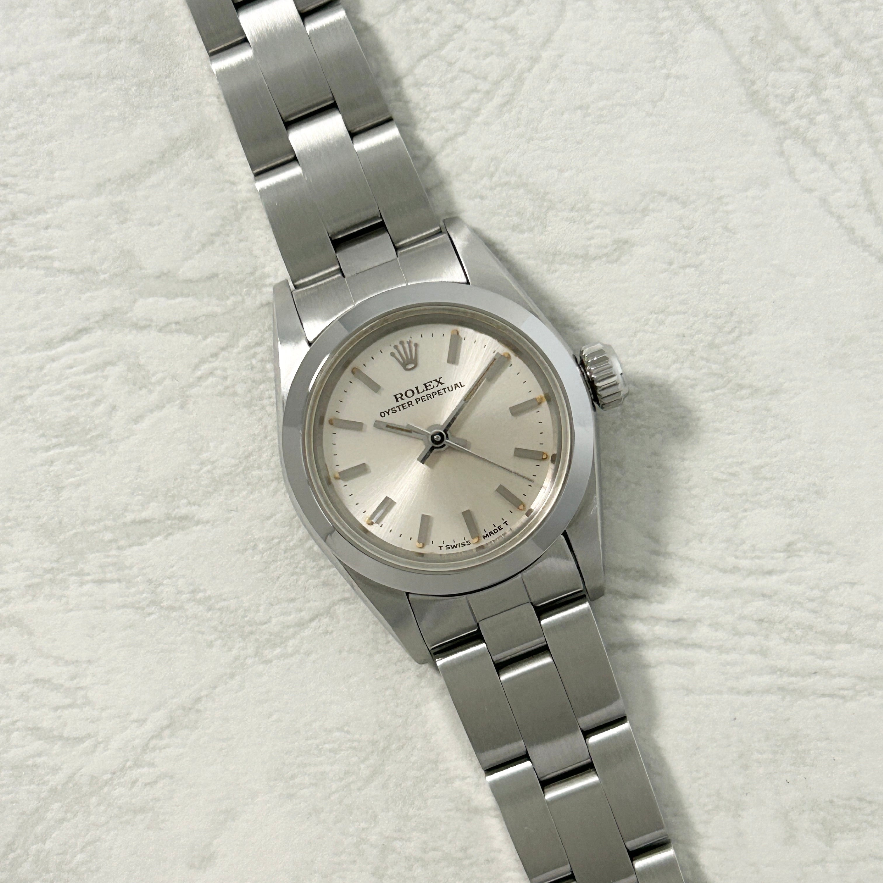 [ROLEX] Rolex Oyster Perpetual Ref.67180Silver