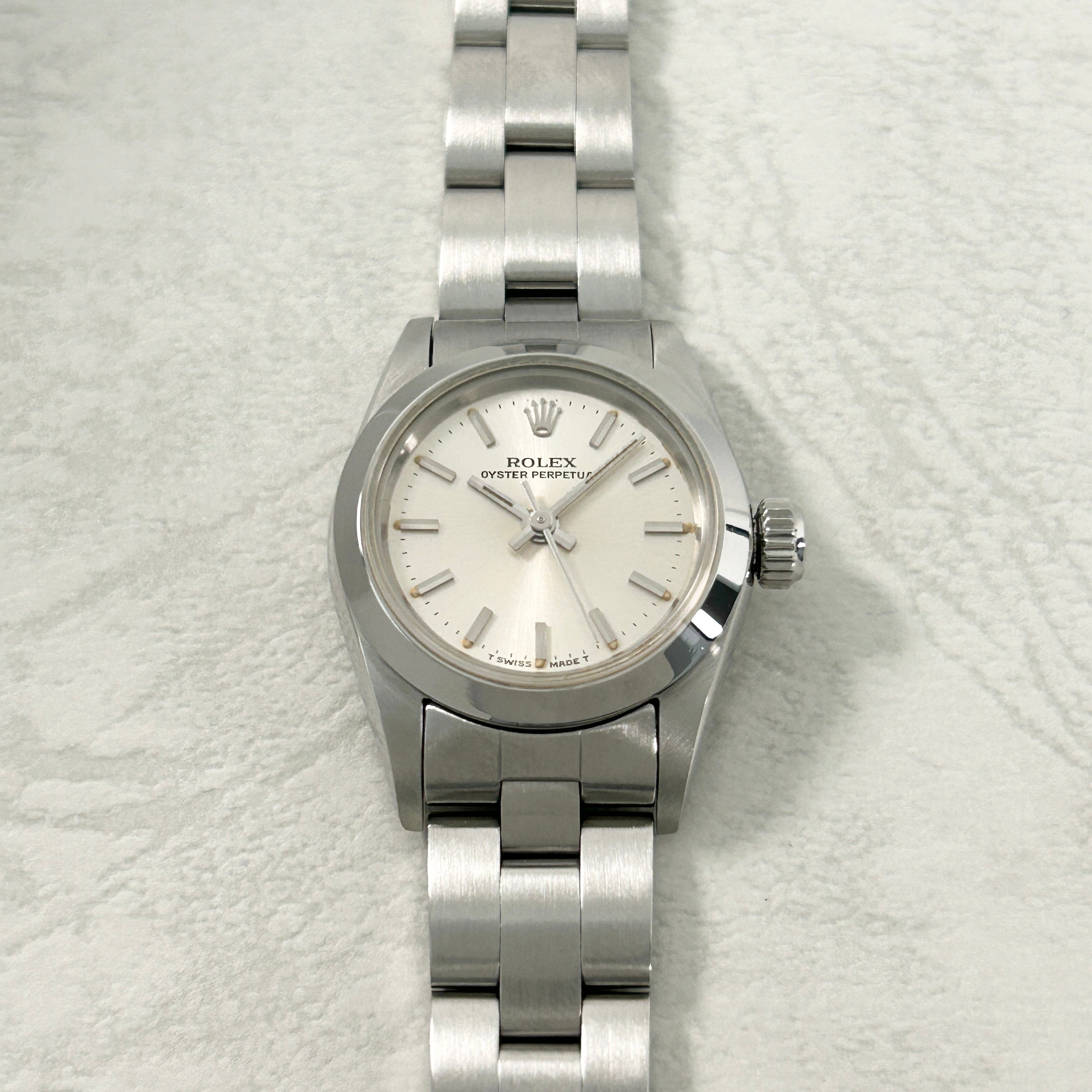 [ROLEX] Rolex Oyster Perpetual Ref.67180Silver