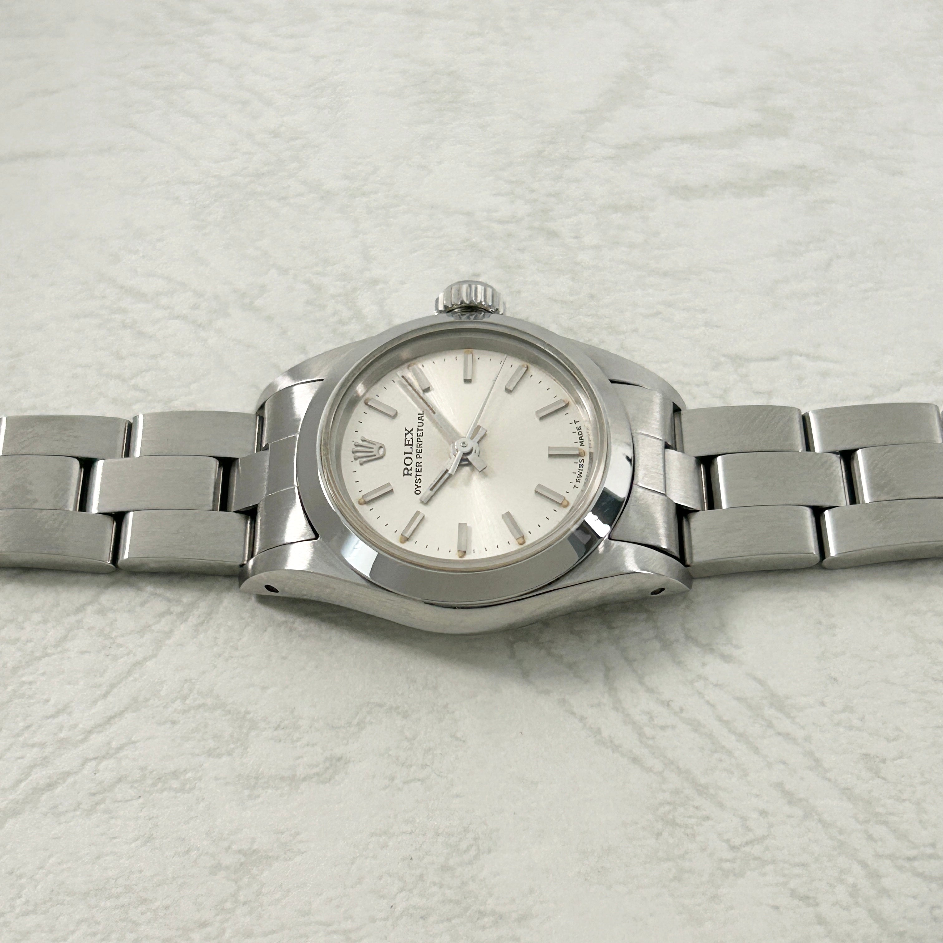 [ROLEX] Rolex Oyster Perpetual Ref.67180Silver