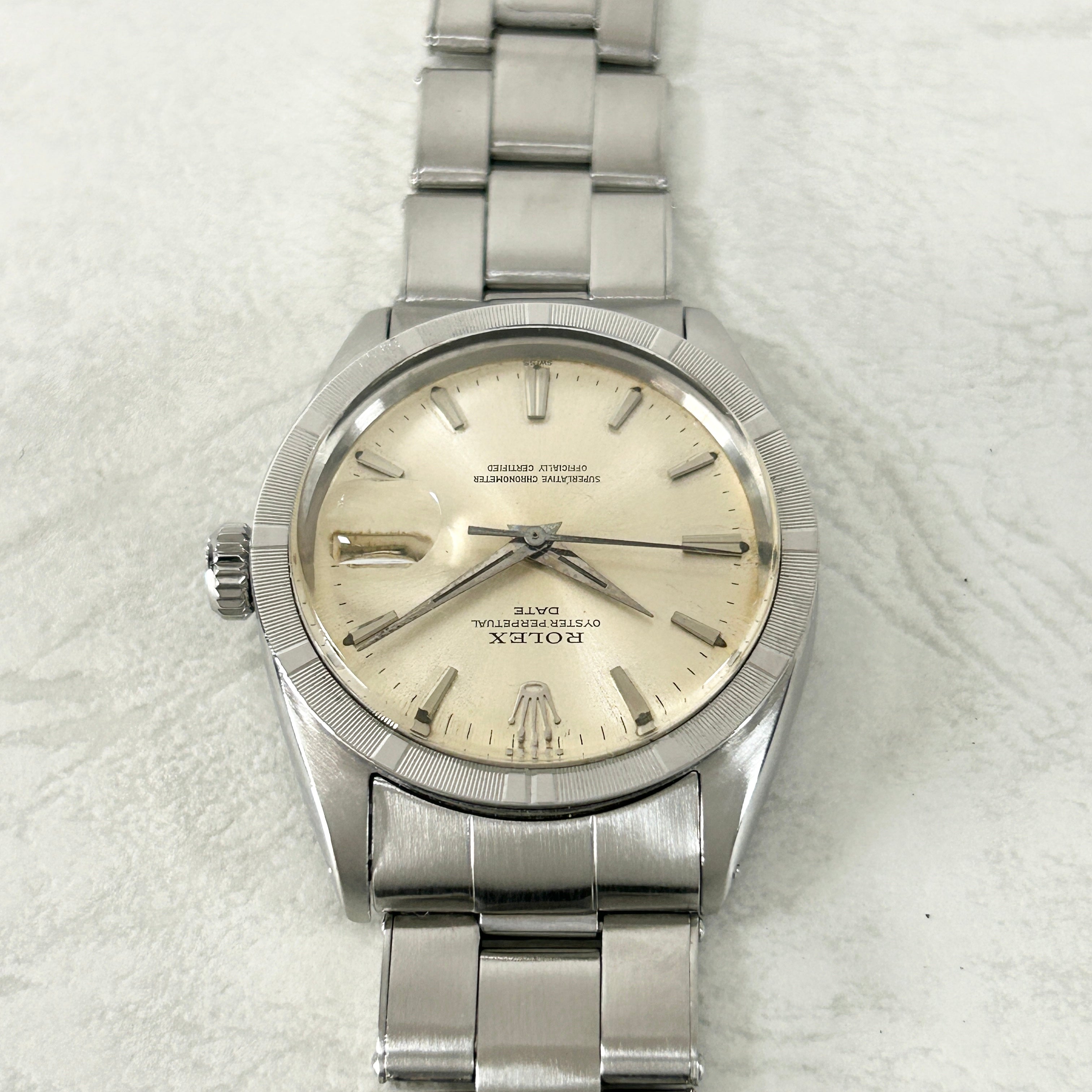 [ROLEX] Rolex Perpetual Date Ref.1501 Silver