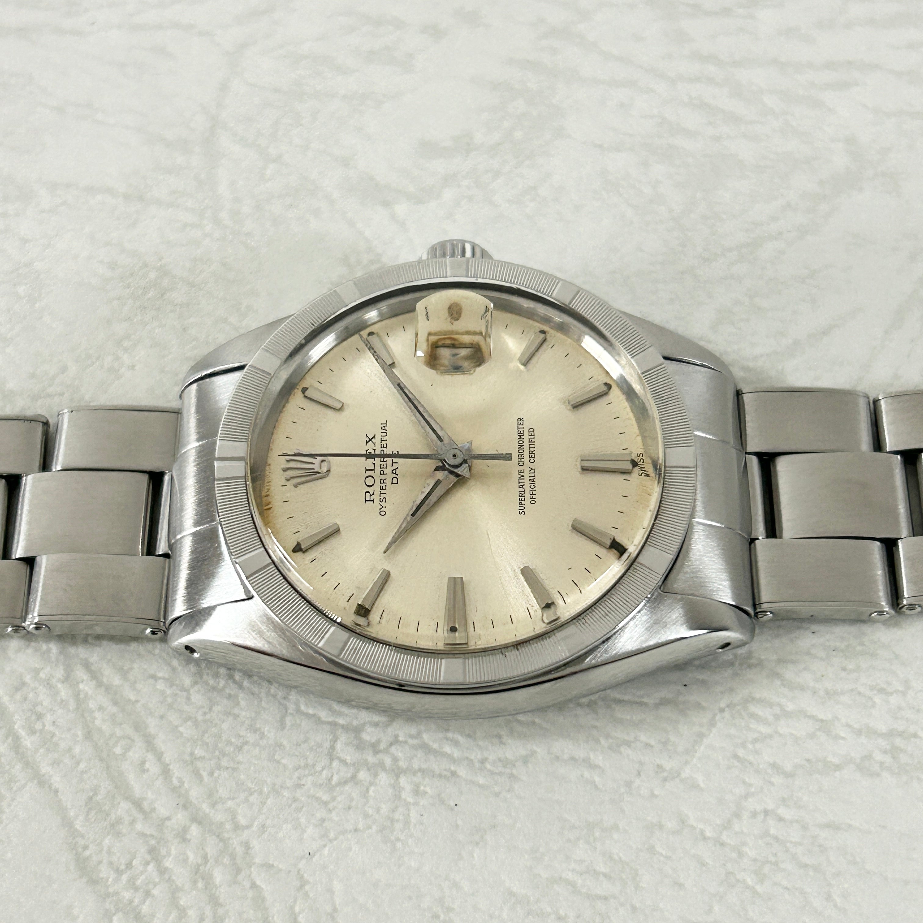 [ROLEX] Rolex Perpetual Date Ref.1501 Silver