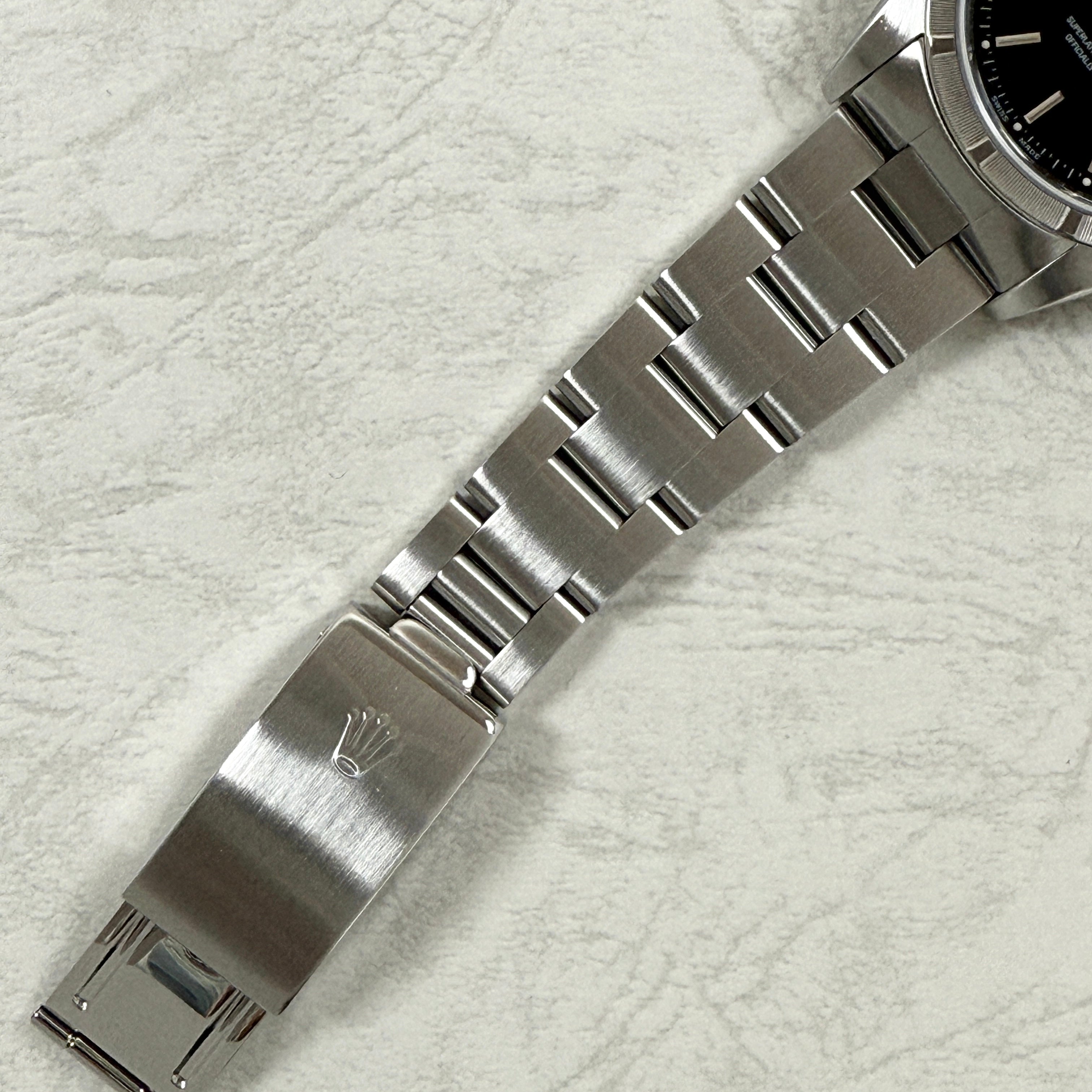 【ROLEX 】ロレックス<BR>パーペチュアルデイト Ref.15210 Black