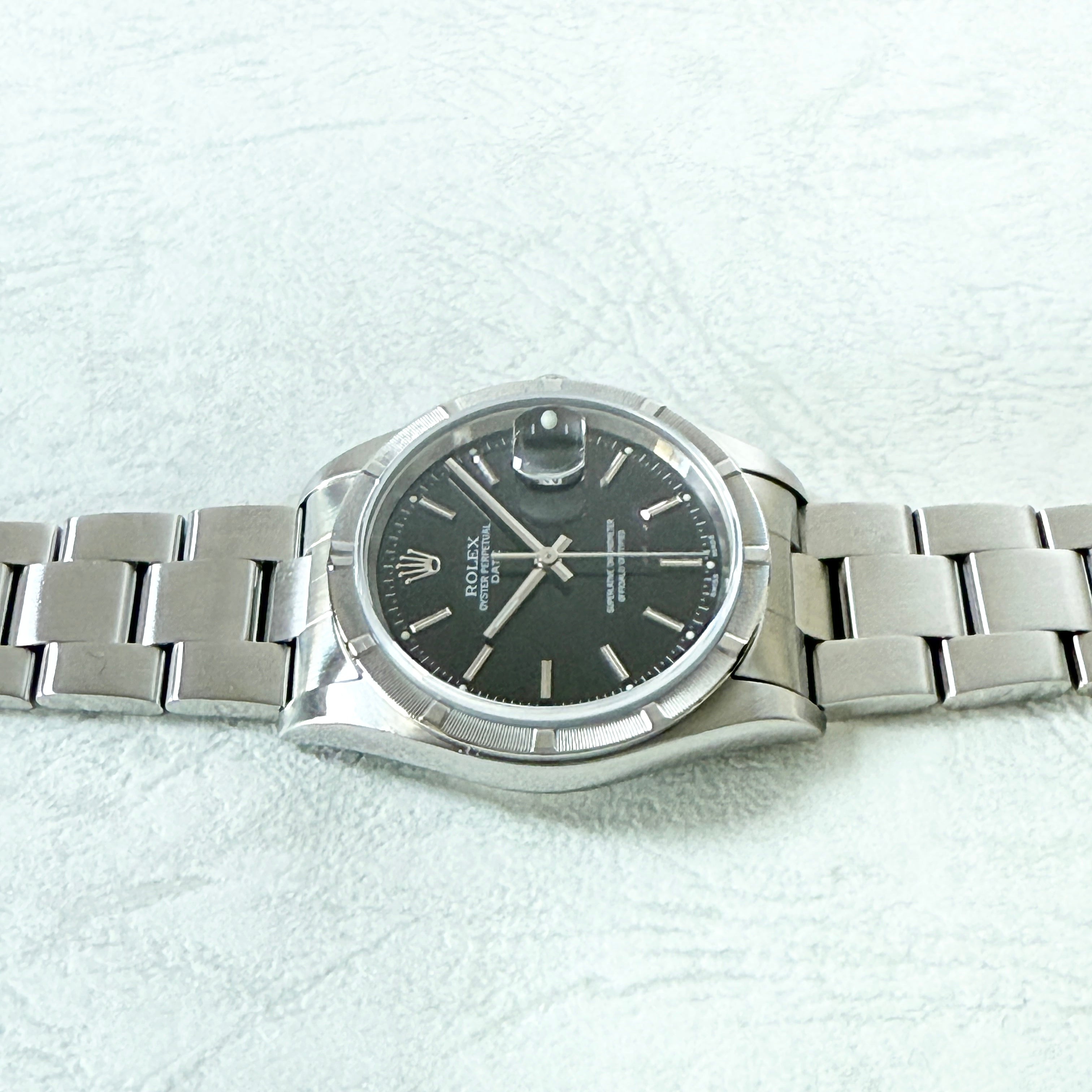 【ROLEX 】ロレックス<BR>パーペチュアルデイト Ref.15210 Black