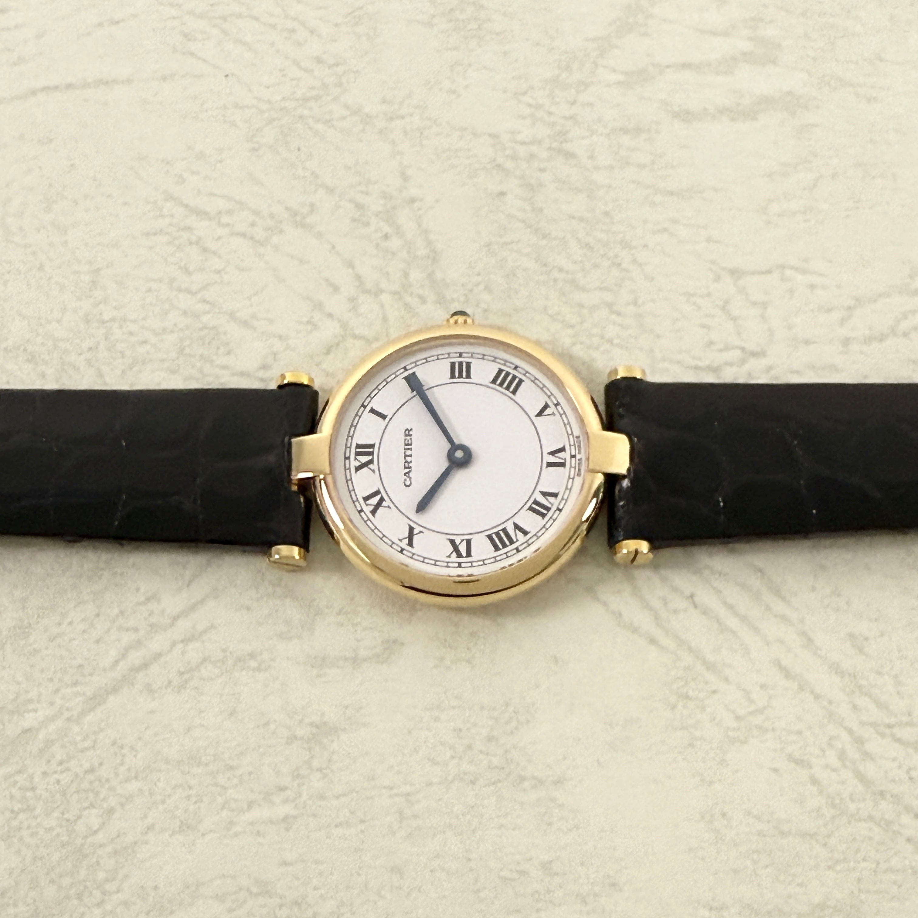 [Cartier] Cartier Vendome SM 18KYG with genuine 18KYG buckle