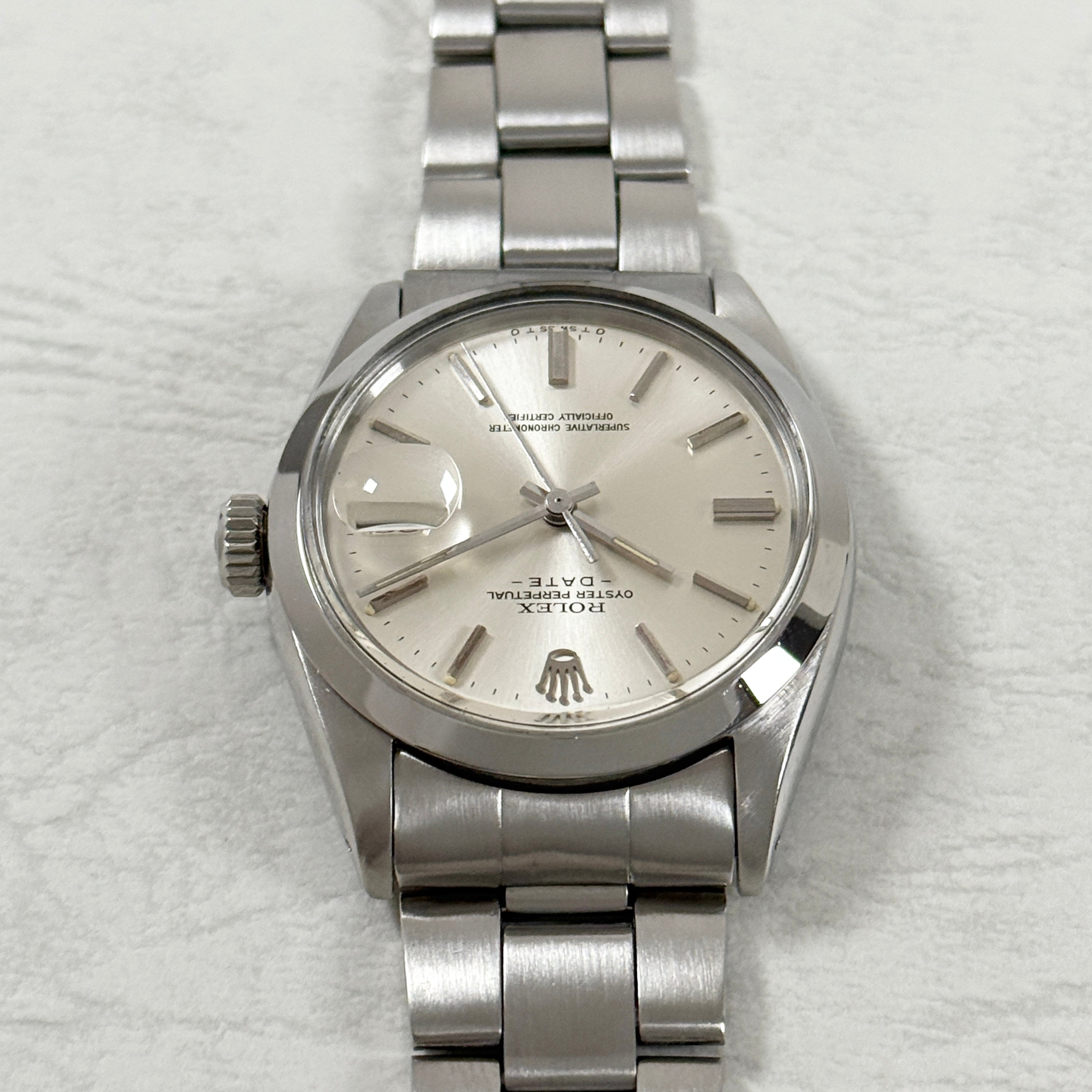 [ROLEX] Rolex Perpetual Date Ref.1500 Silver σ Dial