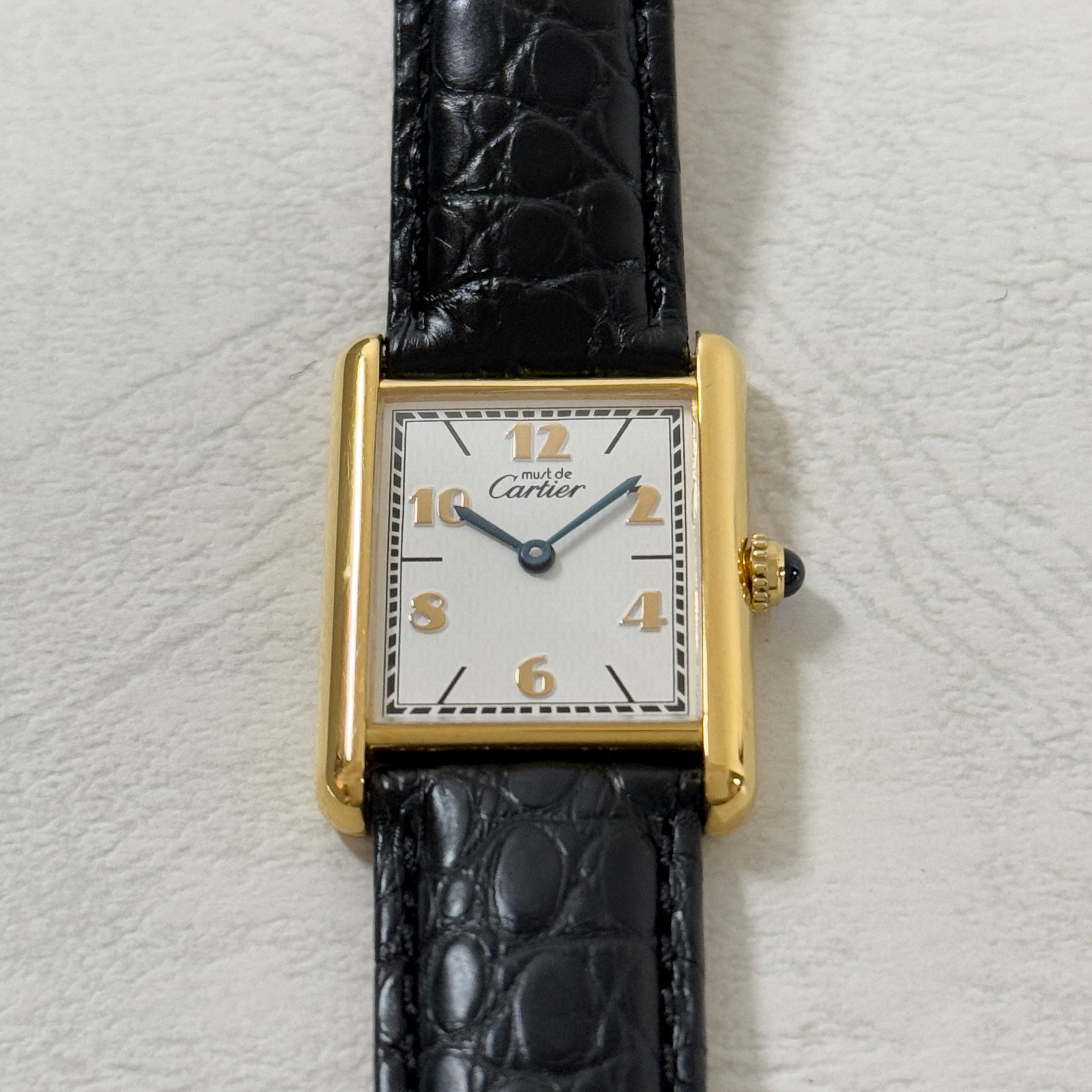 [Cartier] Cartier Must Tank LM Flying Arabia with accessories